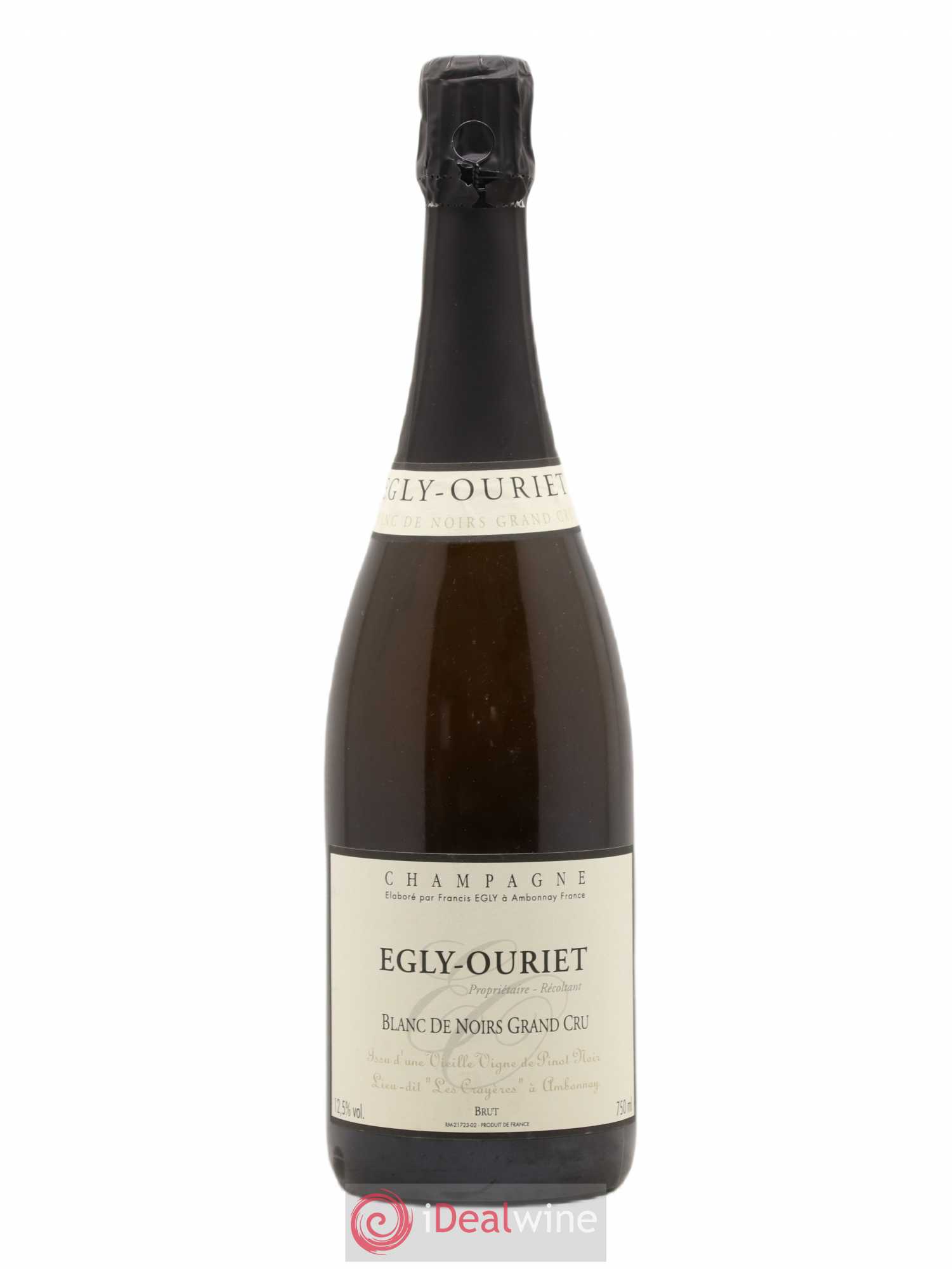 Blanc de Noirs Vieilles Vignes Egly-Ouriet Brut Grand Cru - Lot de 1 bouteille - 0