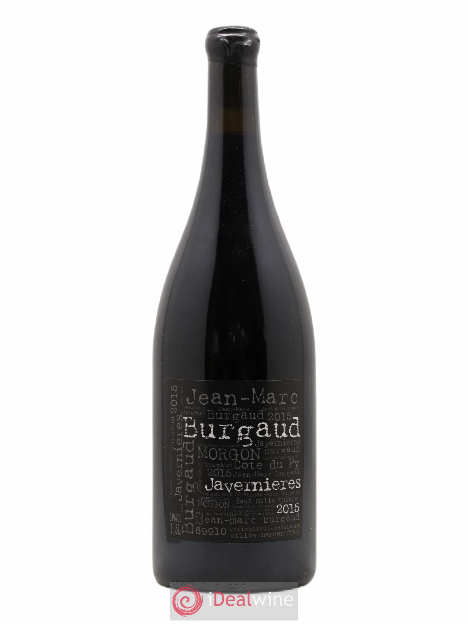 Morgon Côte du Py Javernières Jean-Marc Burgaud (Domaine) 2015 - Lot de 1 magnum - 0