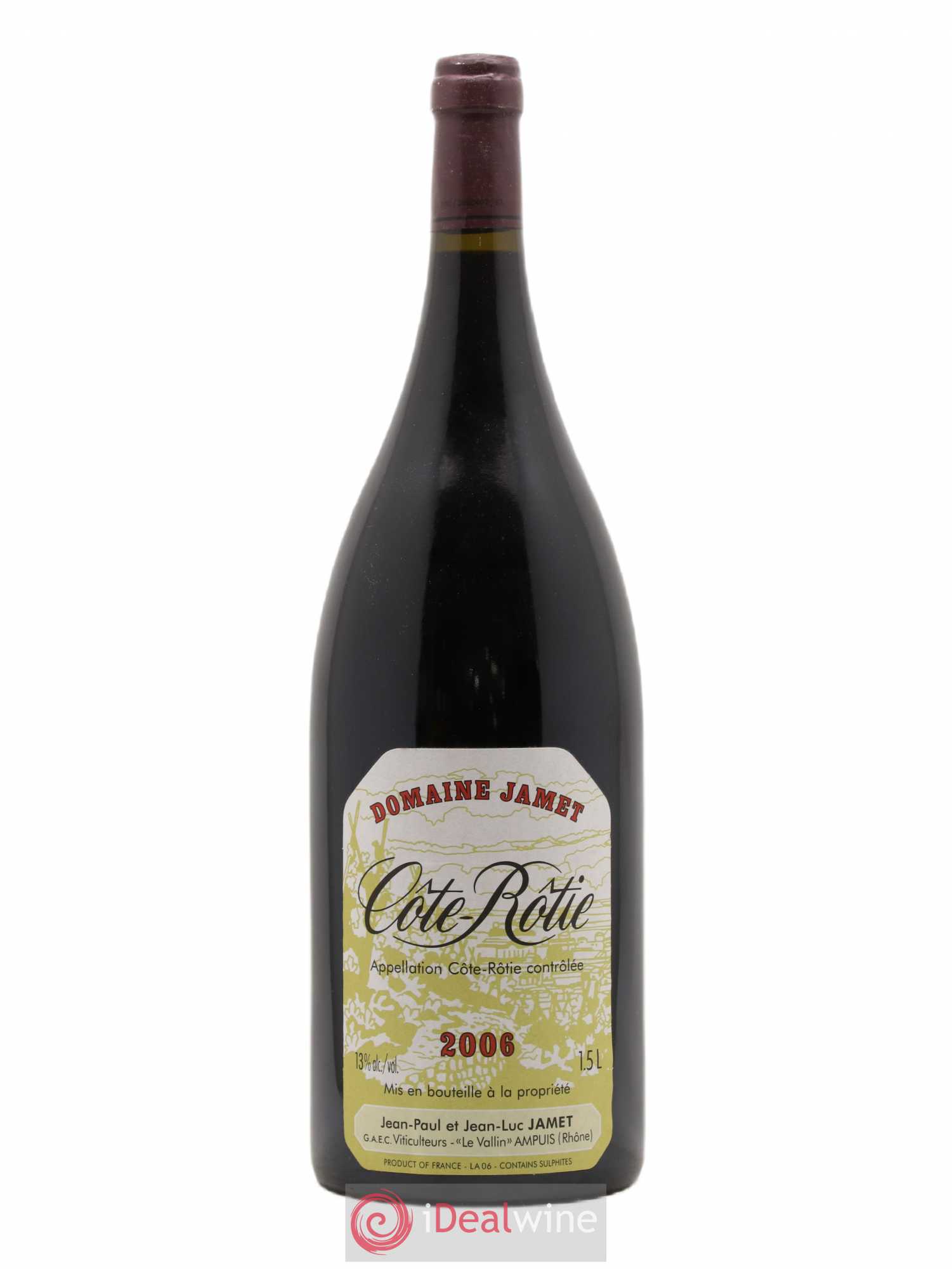 Côte-Rôtie Jamet (Domaine) 2006 - Lot de 1 magnum - 0