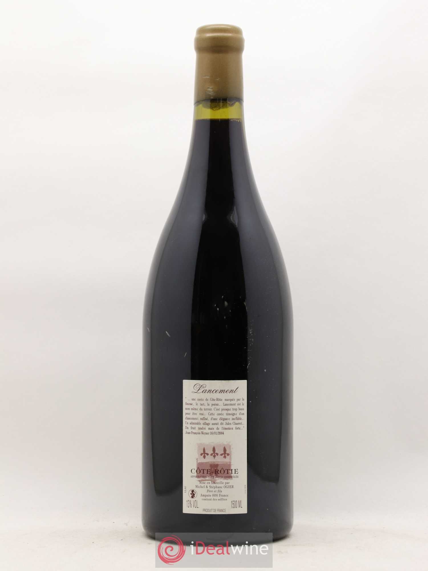 Côte-Rôtie Lancement Stéphane Ogier 2005 - Lot de 1 magnum - 1