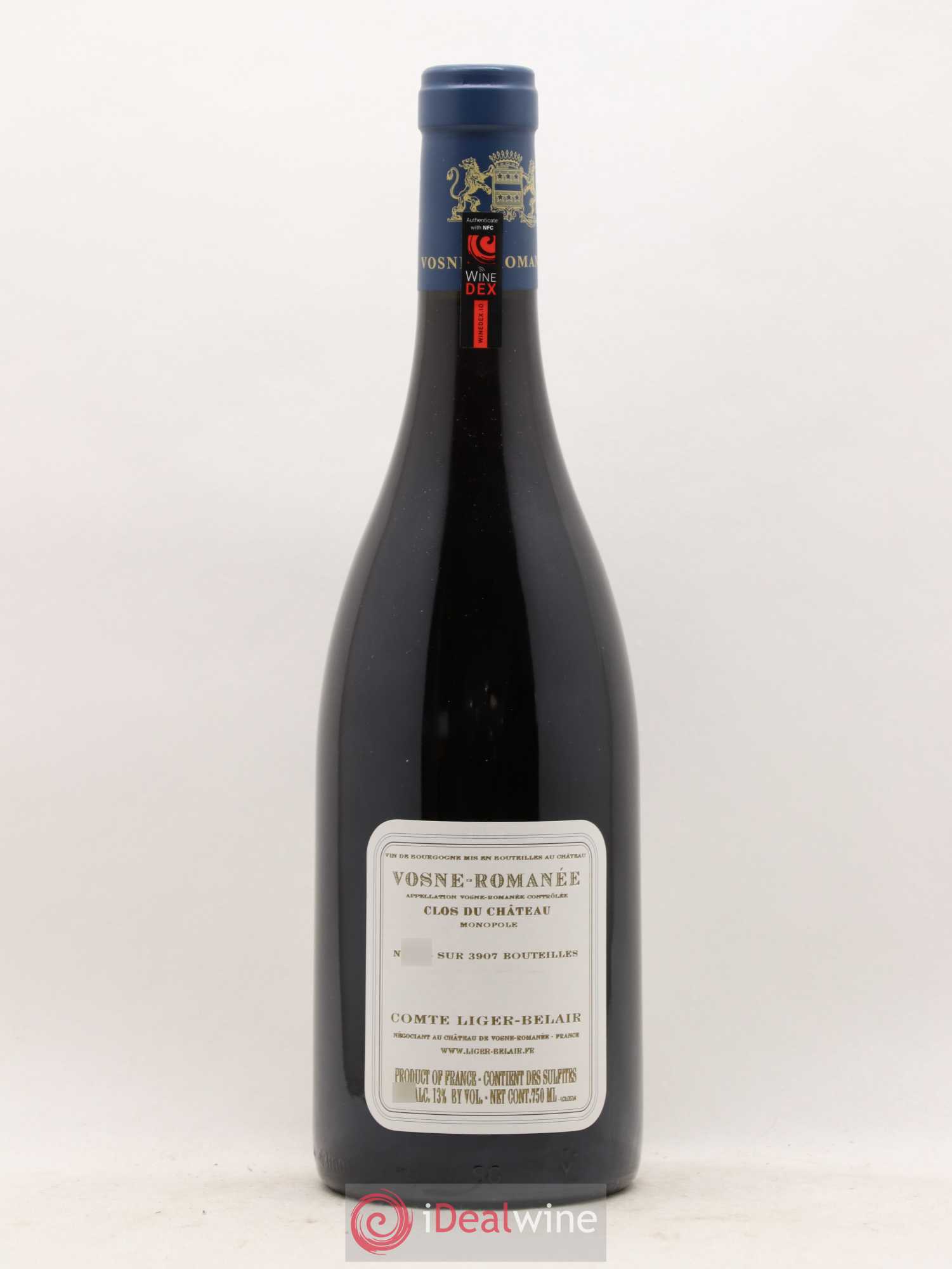 Vosne-Romanée Clos du Château Comte Liger-Belair (Domaine du) 2014 - Lot de 1 bouteille - 1