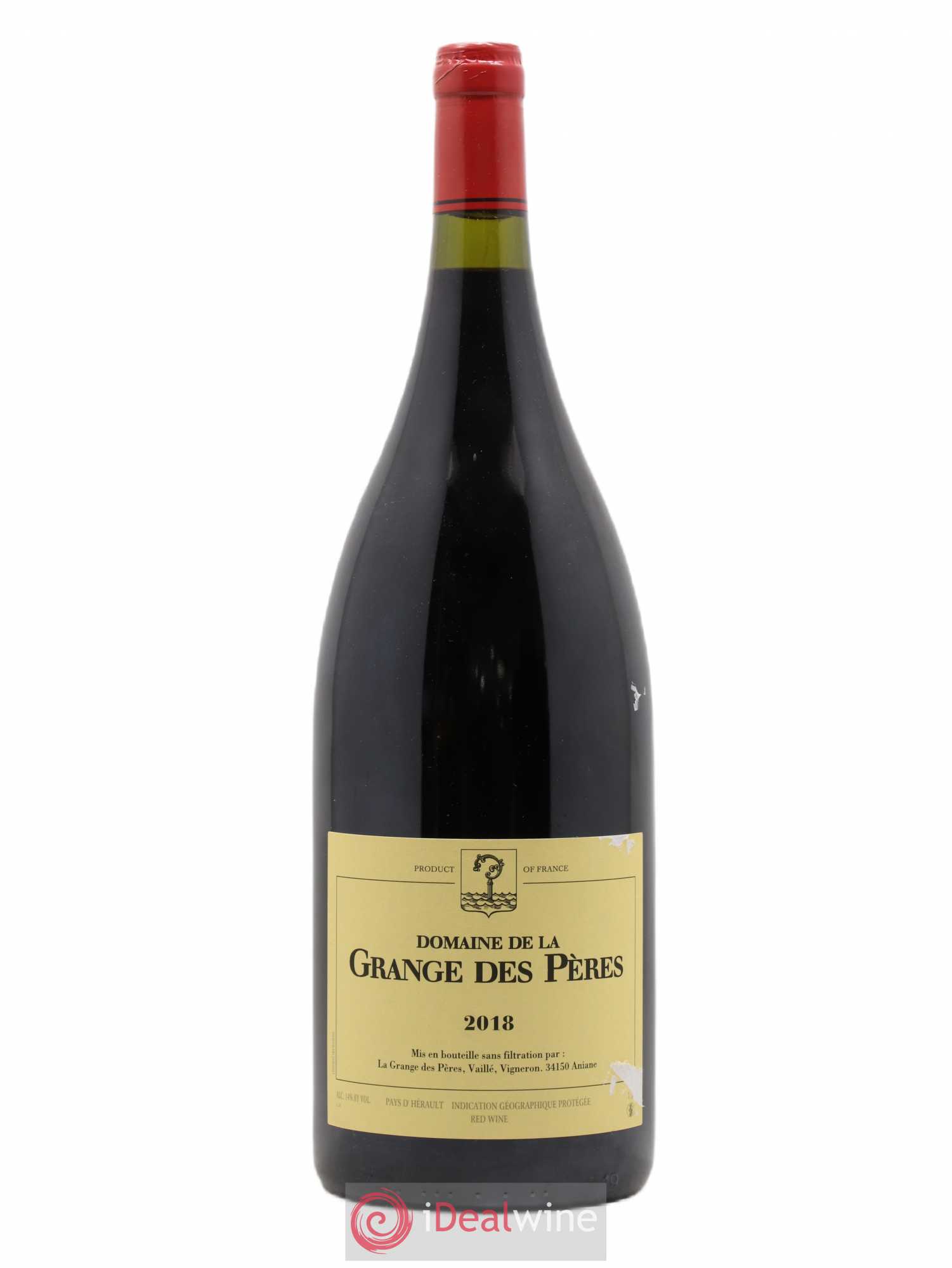 Pays d'Hérault Grange des Pères Laurent Vaillé 2018 - Lot de 1 magnum - 0