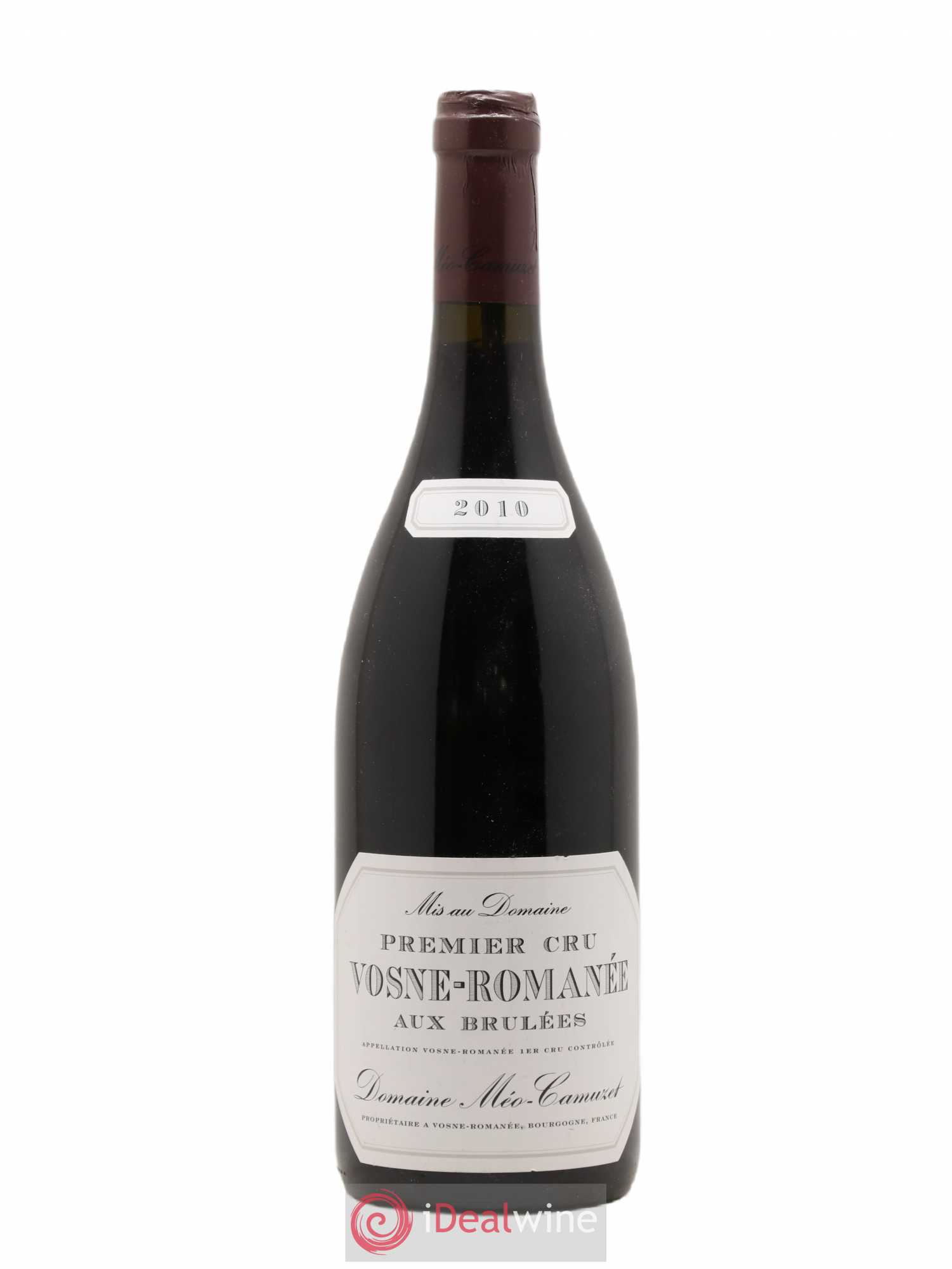Vosne-Romanée 1er Cru Aux Brûlées Méo-Camuzet (Domaine) 2010 - Lot de 1 bouteille - 0