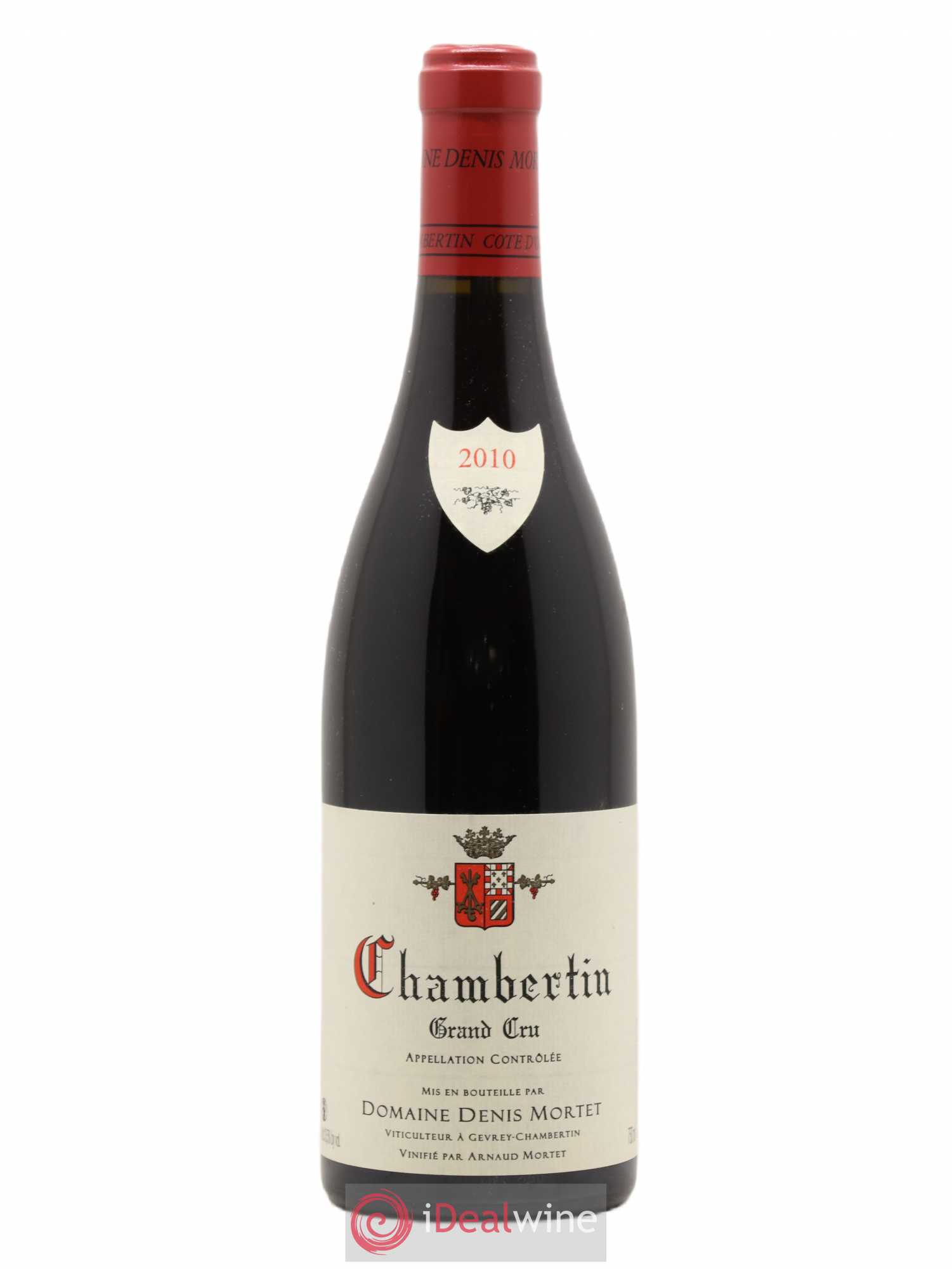 Chambertin Grand Cru Denis Mortet (Domaine) 2010 - Lot de 1 bouteille - 0