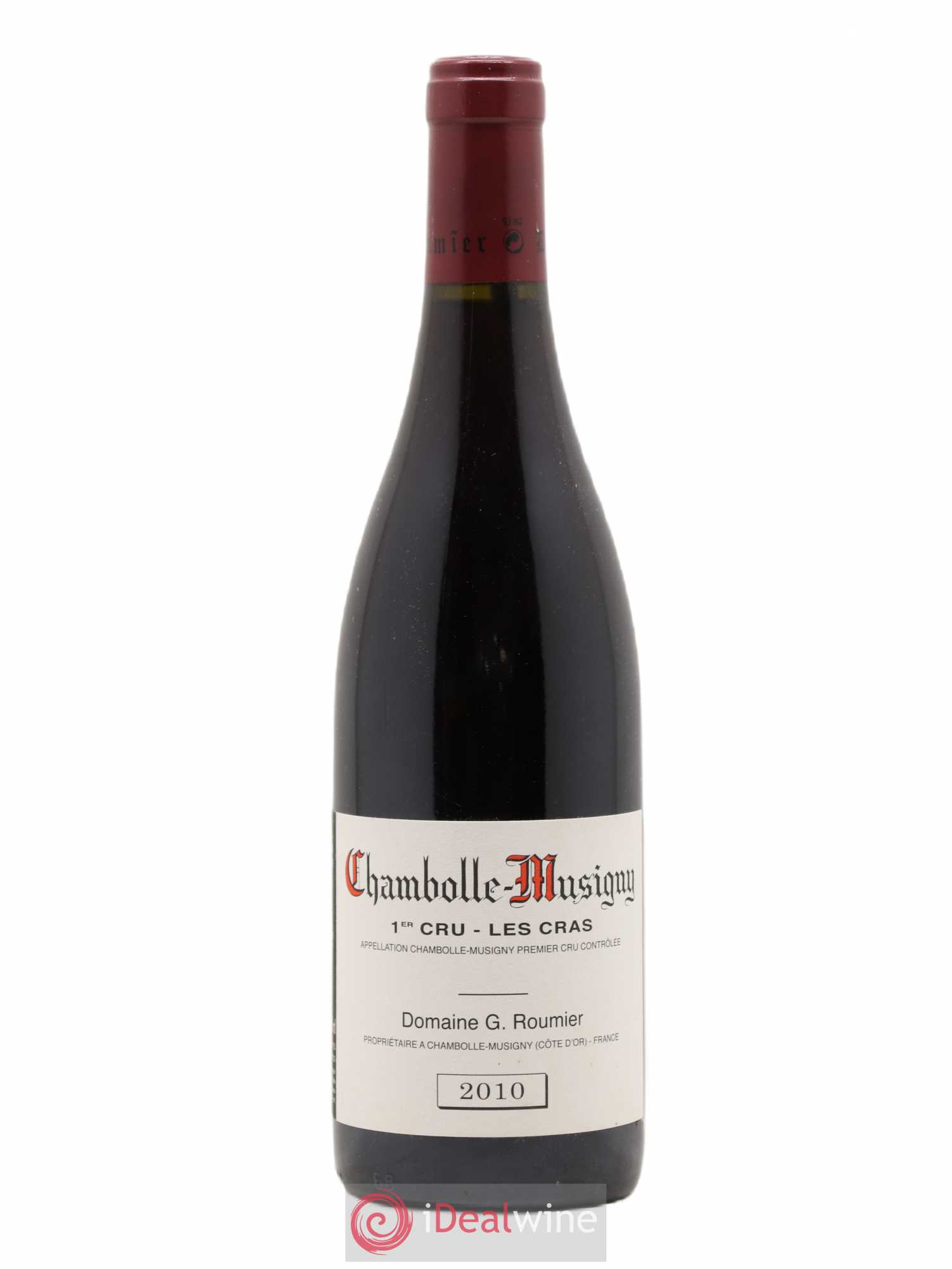 Chambolle-Musigny 1er Cru Les Cras Georges Roumier (Domaine) 2010 - Lot de 1 bouteille - 0