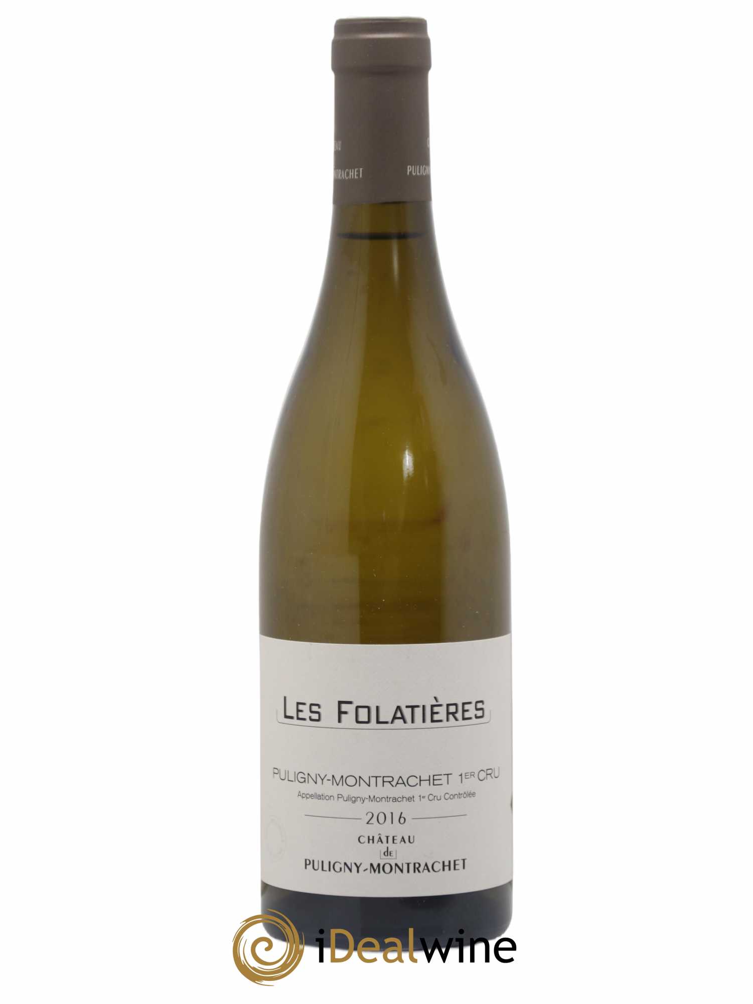 Puligny-Montrachet 1er Cru Les Folatieres Chateau De Puligny-Montrachet 2016 - Posten von 1 Flasche - 0