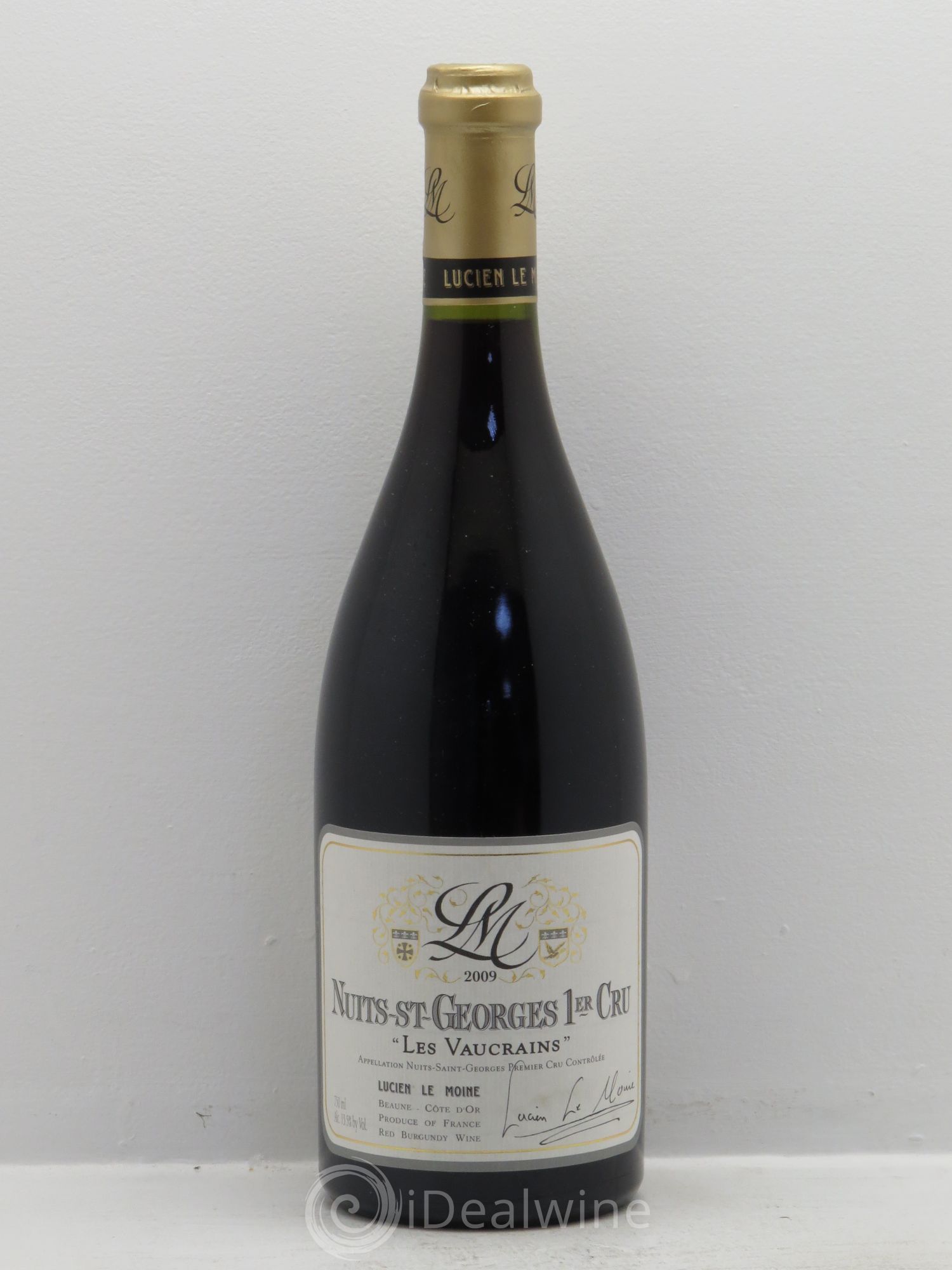 Nuits-Saint-Georges 1er Cru Lucien Le Moine 2009 - Lot de 1 bouteille - 0