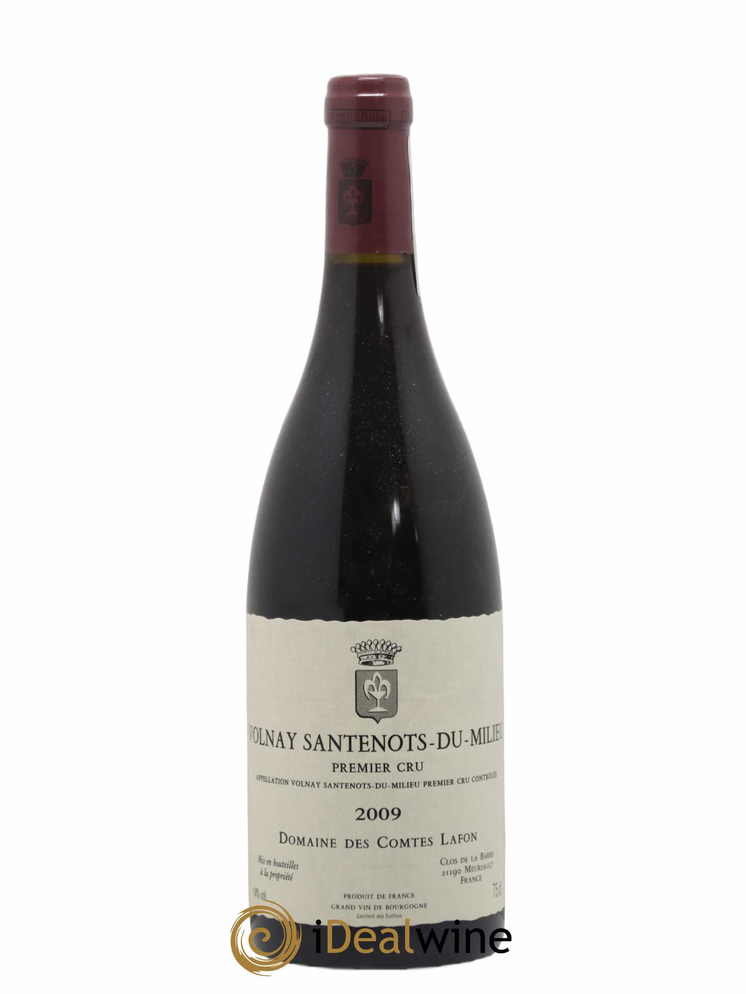 Volnay 1er Cru Santenots du Milieu Comtes Lafon (Domaine des) 2009 - Lot de 1 bouteille - 0