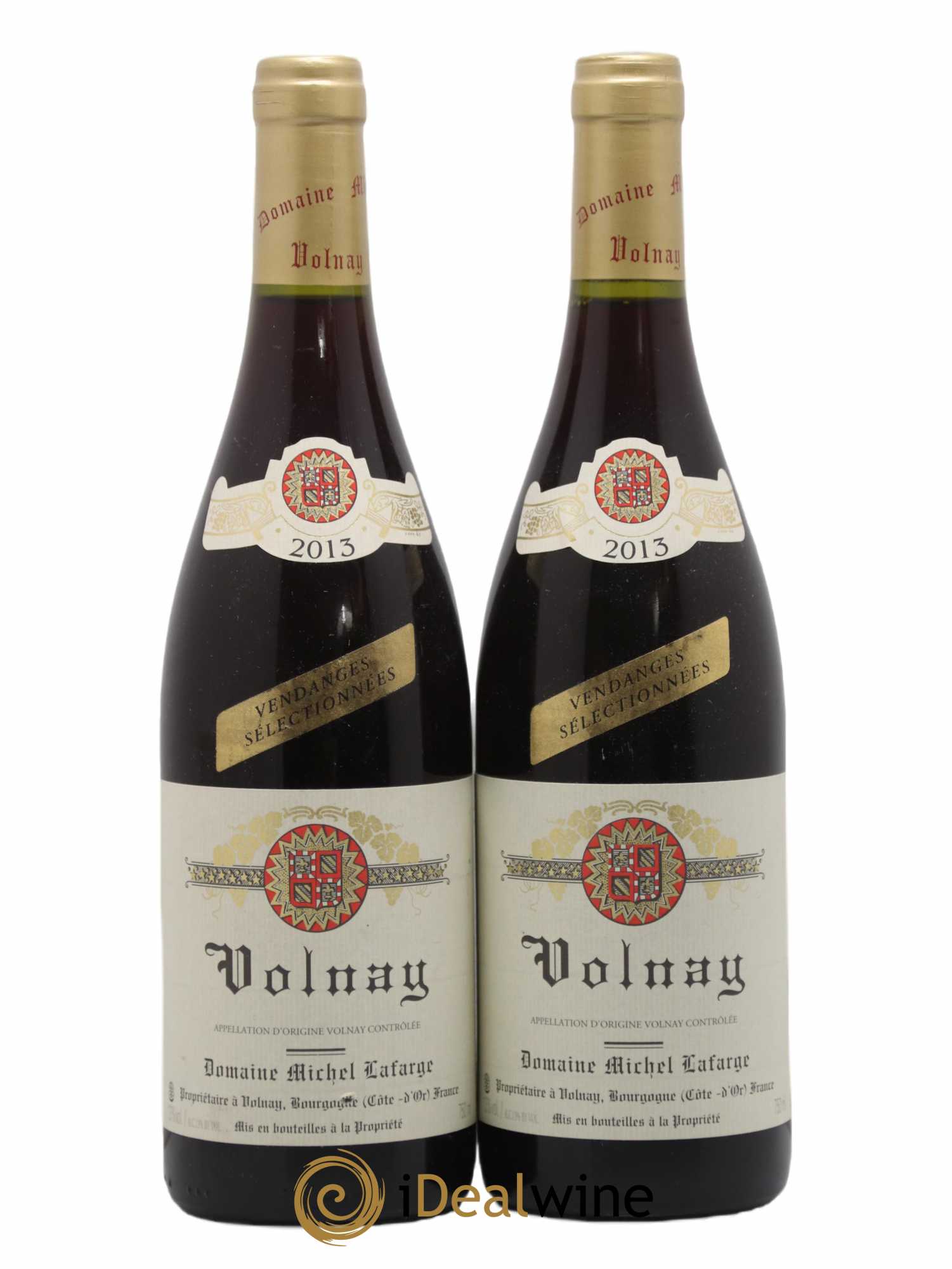Volnay Vendanges sélectionnées Lafarge (Domaine) 2013 - Lot de 2 bouteilles - 0
