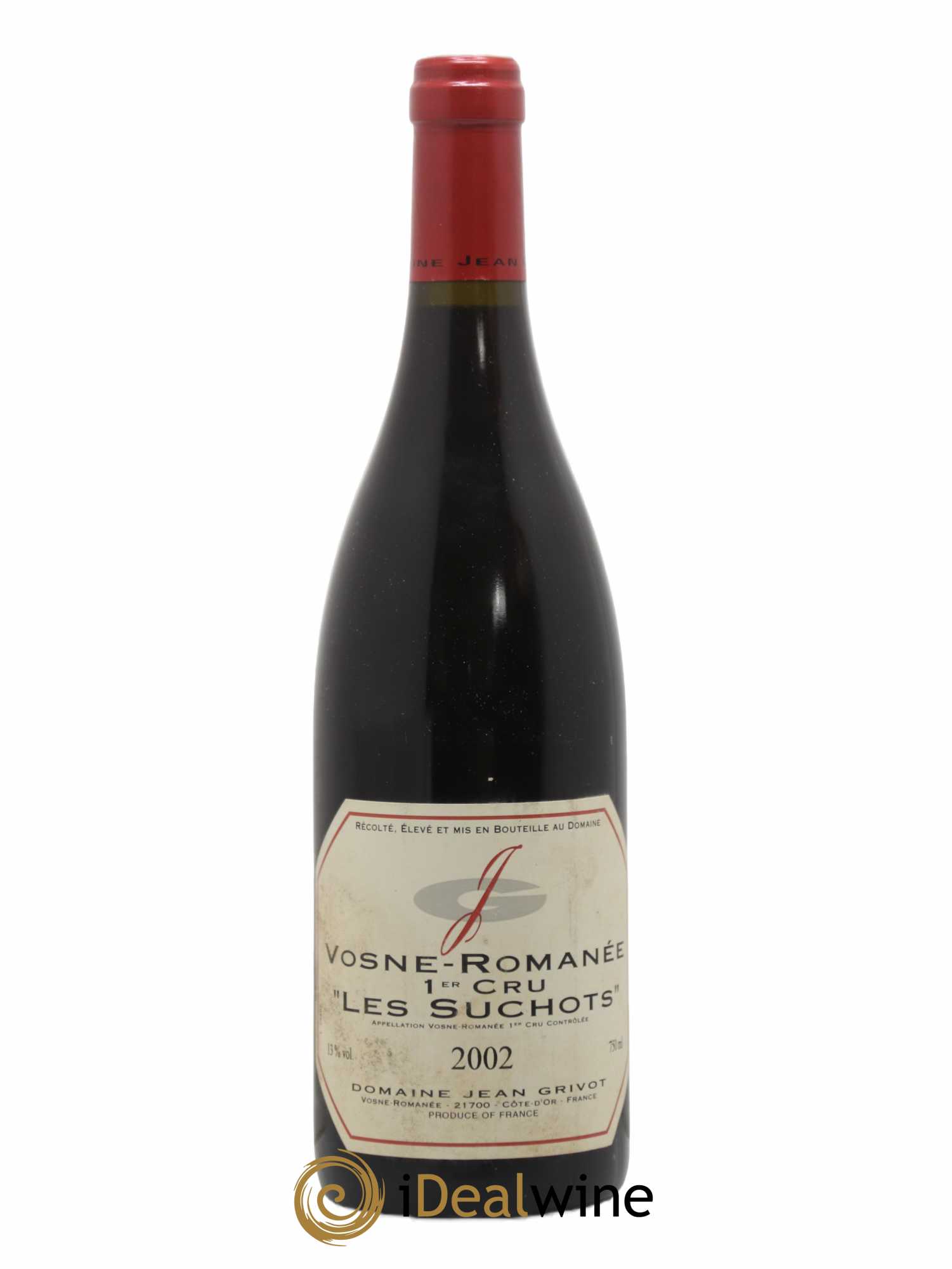 Vosne-Romanée 1er Cru Les Suchots Jean Grivot 2002 - Lot de 1 bouteille - 0