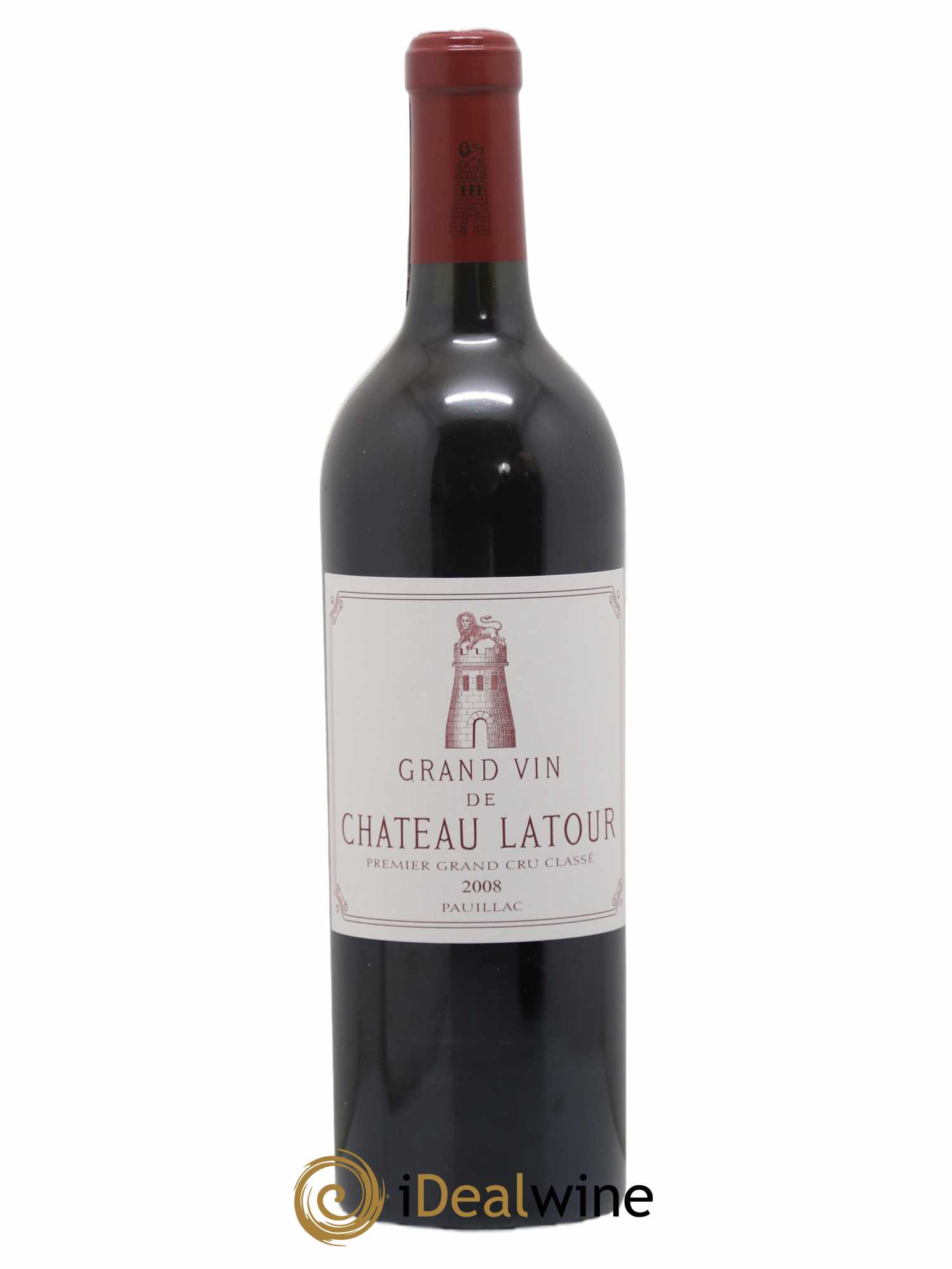Château Latour 1er Grand Cru Classé 2008 - Lot de 1 bouteille - 0