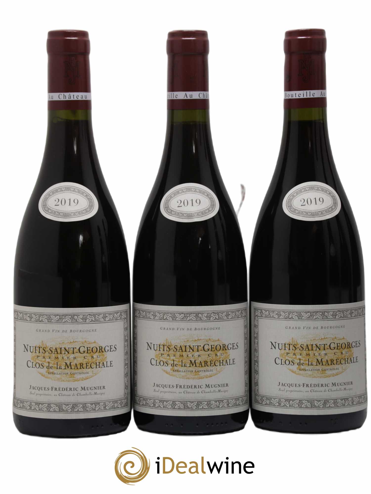 Nuits-Saint-Georges 1er Cru Clos de La Maréchale Jacques-Frédéric Mugnier 2019 - Lot de 6 bouteilles - 1