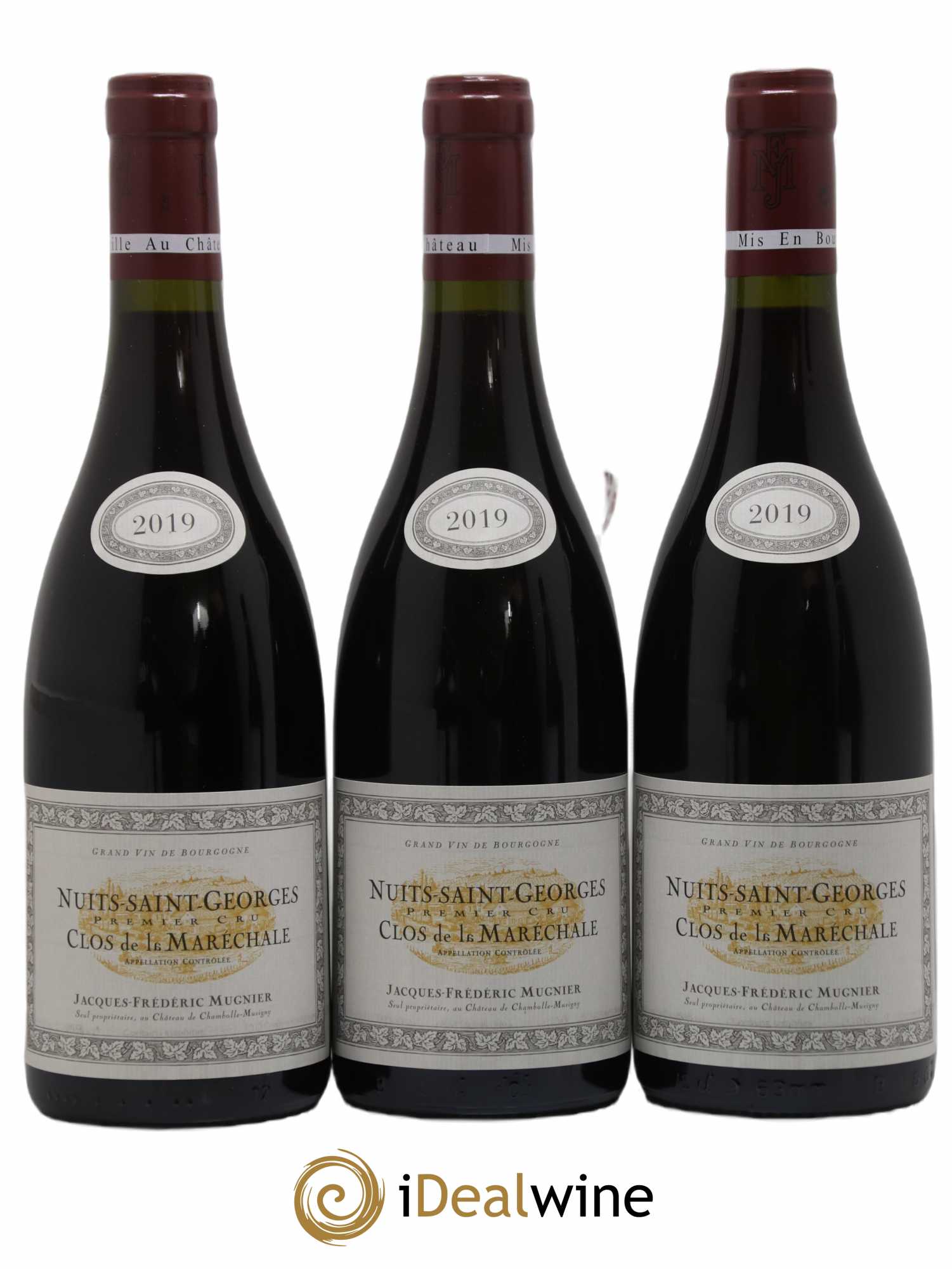 Nuits-Saint-Georges 1er Cru Clos de La Maréchale Jacques-Frédéric Mugnier 2019 - Lot de 6 bouteilles - 3
