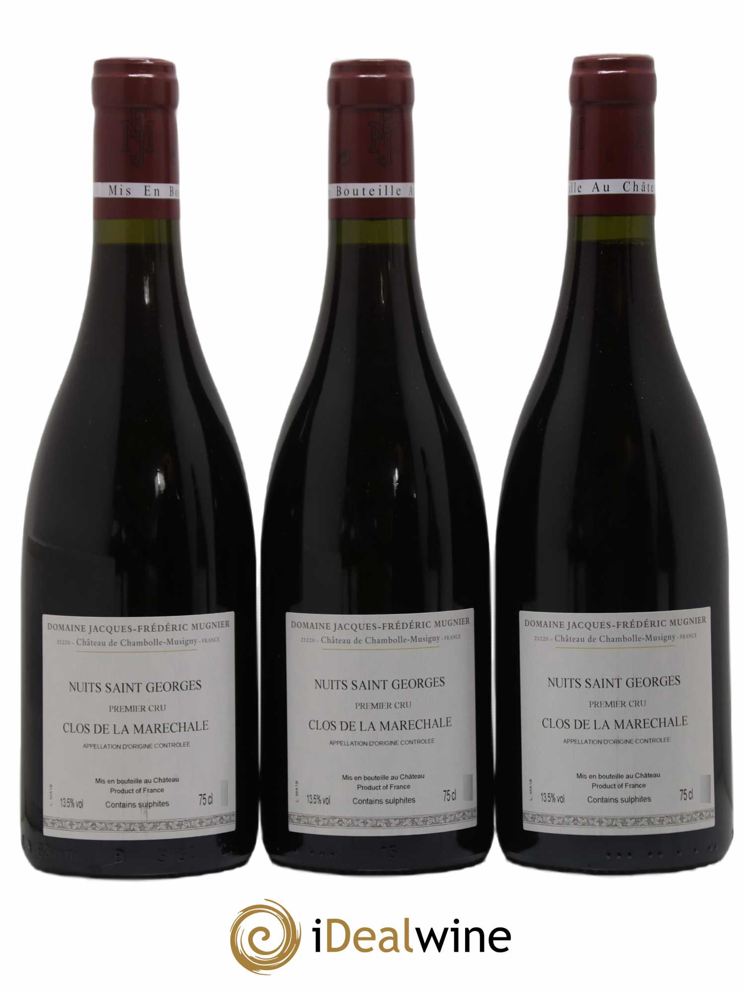 Nuits-Saint-Georges 1er Cru Clos de La Maréchale Jacques-Frédéric Mugnier 2019 - Lot de 6 bouteilles - 4