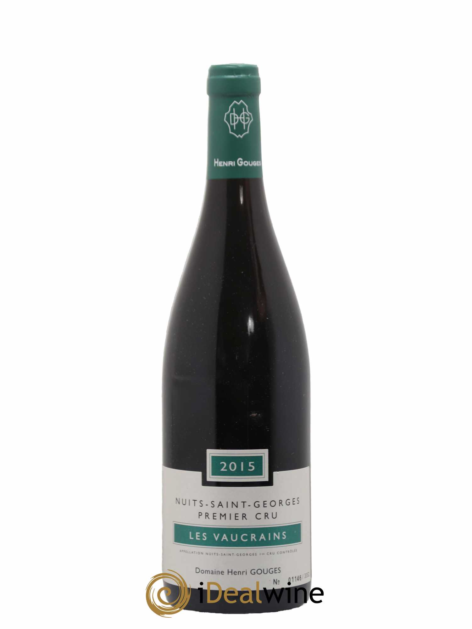 Nuits-Saint-Georges 1er Cru Les Vaucrains Henri Gouges 2015 - Posten von 1 Flasche - 0