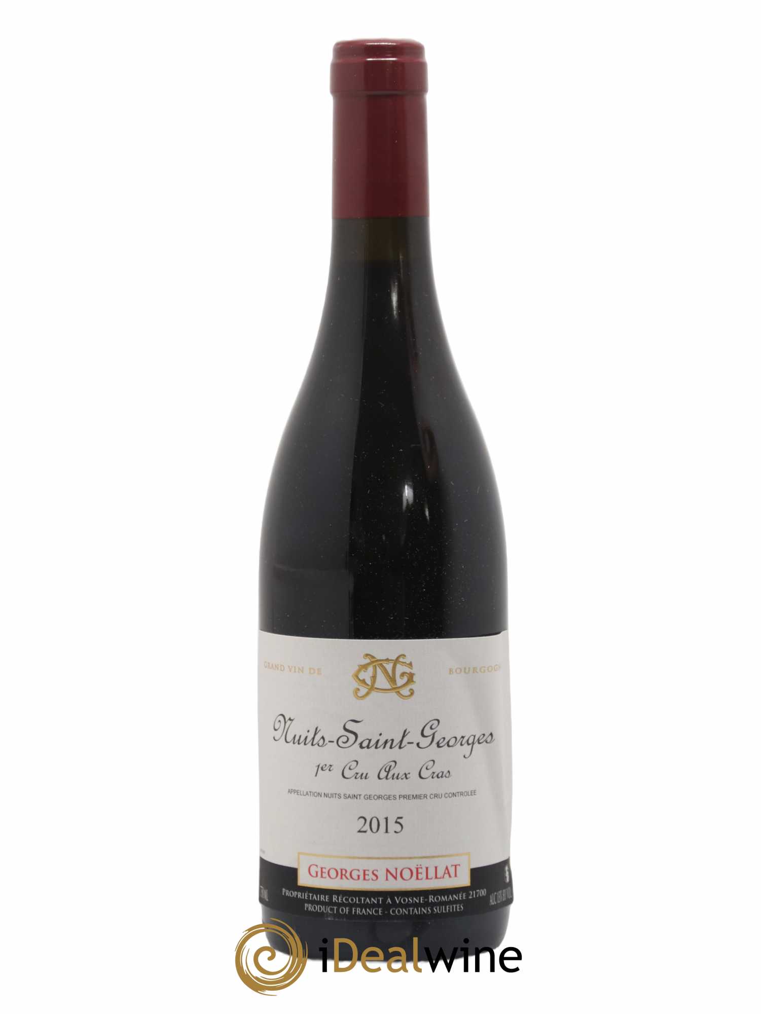 Nuits-Saint-Georges 1er Cru Aux Cras Georges Noëllat (Domaine) 2015 - Lot de 1 bouteille - 0