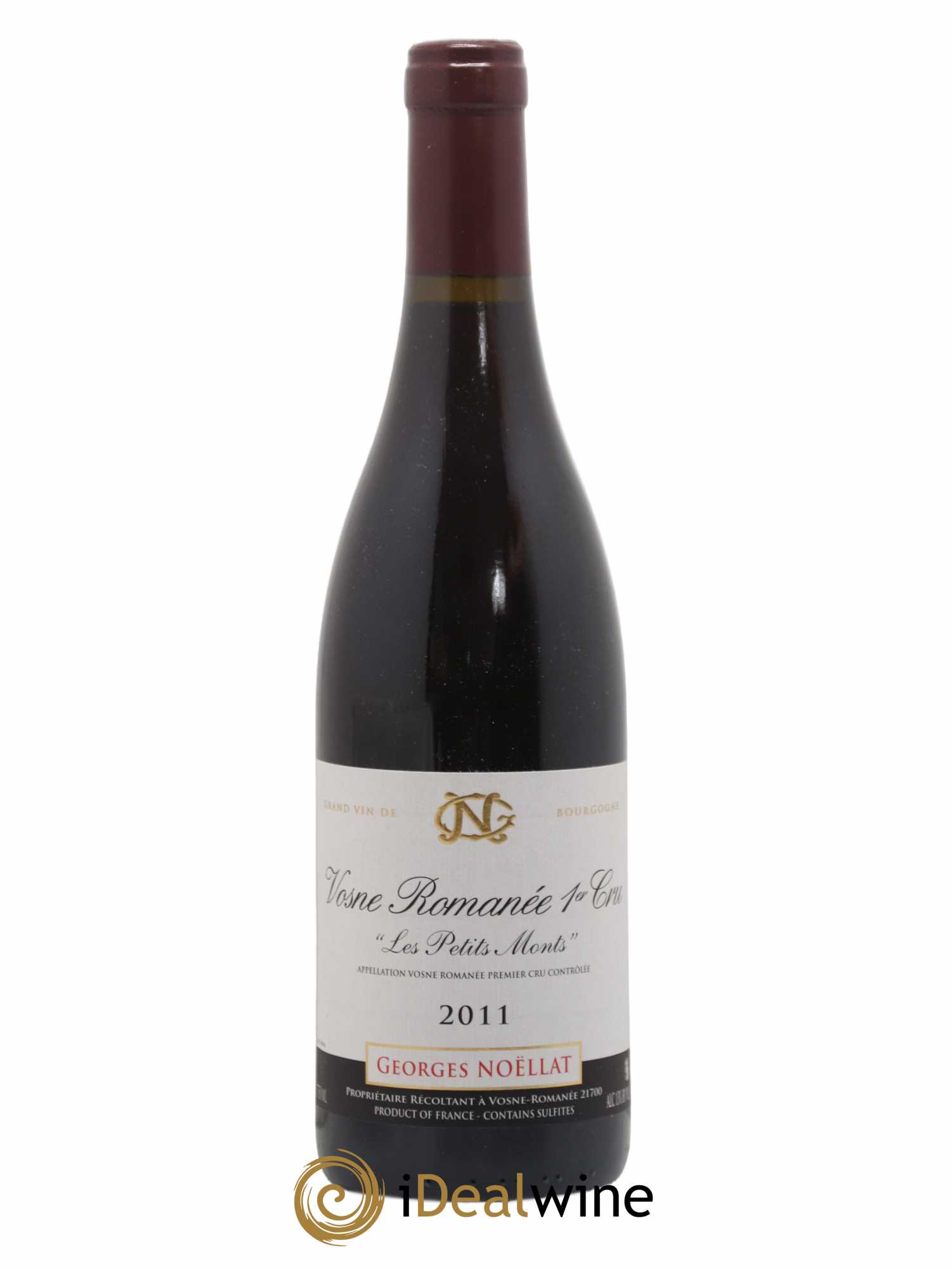 Vosne-Romanée 1er Cru Les Petits Monts Georges Noëllat (Domaine) 2011 - Lot de 1 bouteille - 0