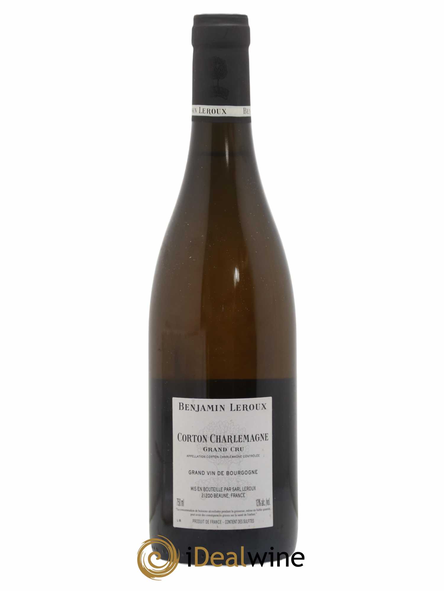 Corton-Charlemagne Grand Cru Benjamin Leroux 2014 - Lot de 1 bouteille - 1