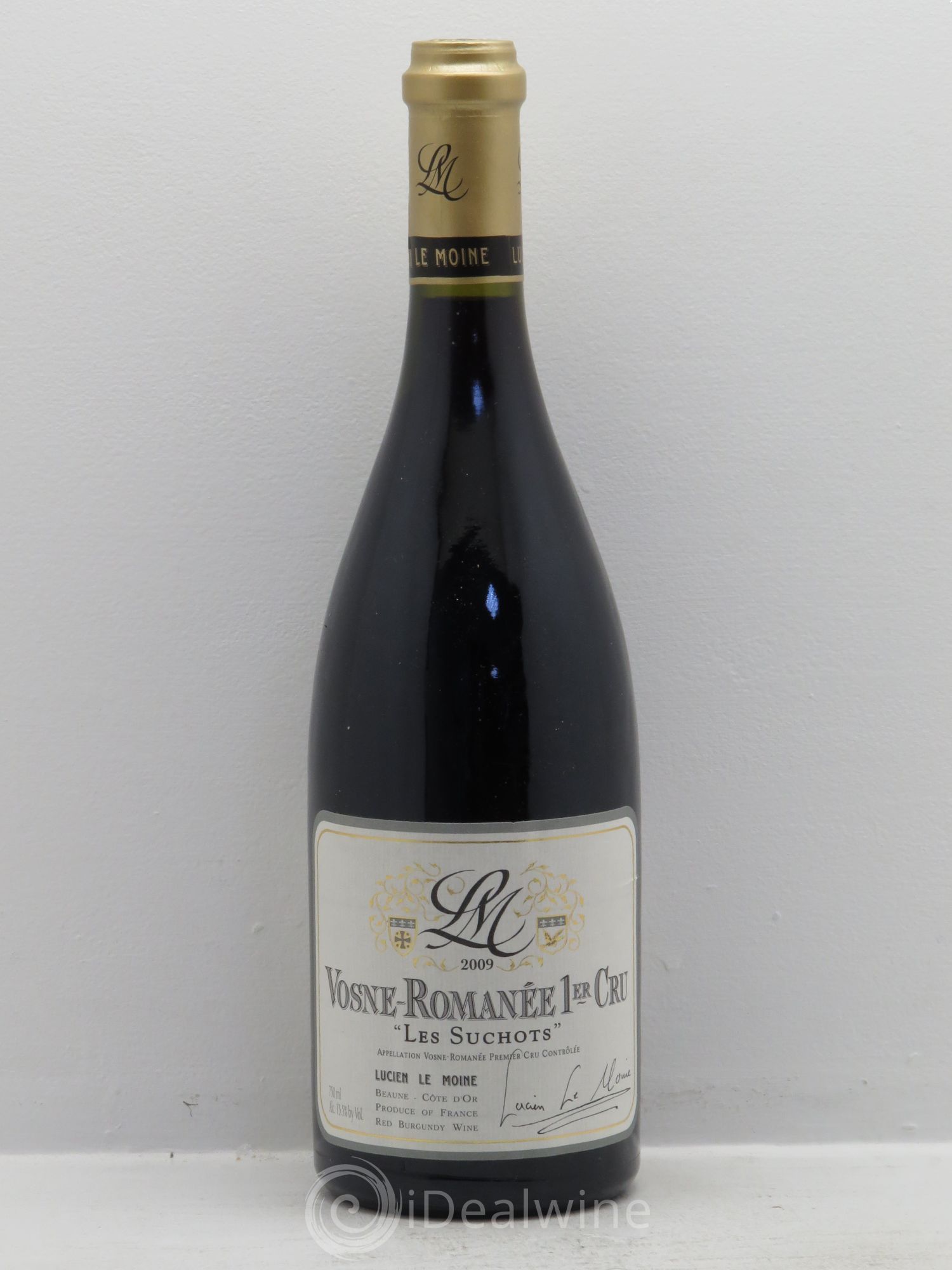 Vosne-Romanée 1er Cru Lucien Le Moine 2009 - Lot de 1 bouteille - 0