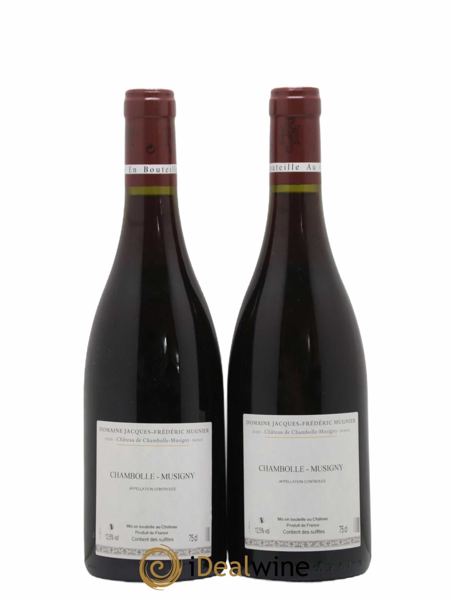 Chambolle-Musigny Jacques-Frédéric Mugnier 2017 - Lot de 2 bouteilles - 1