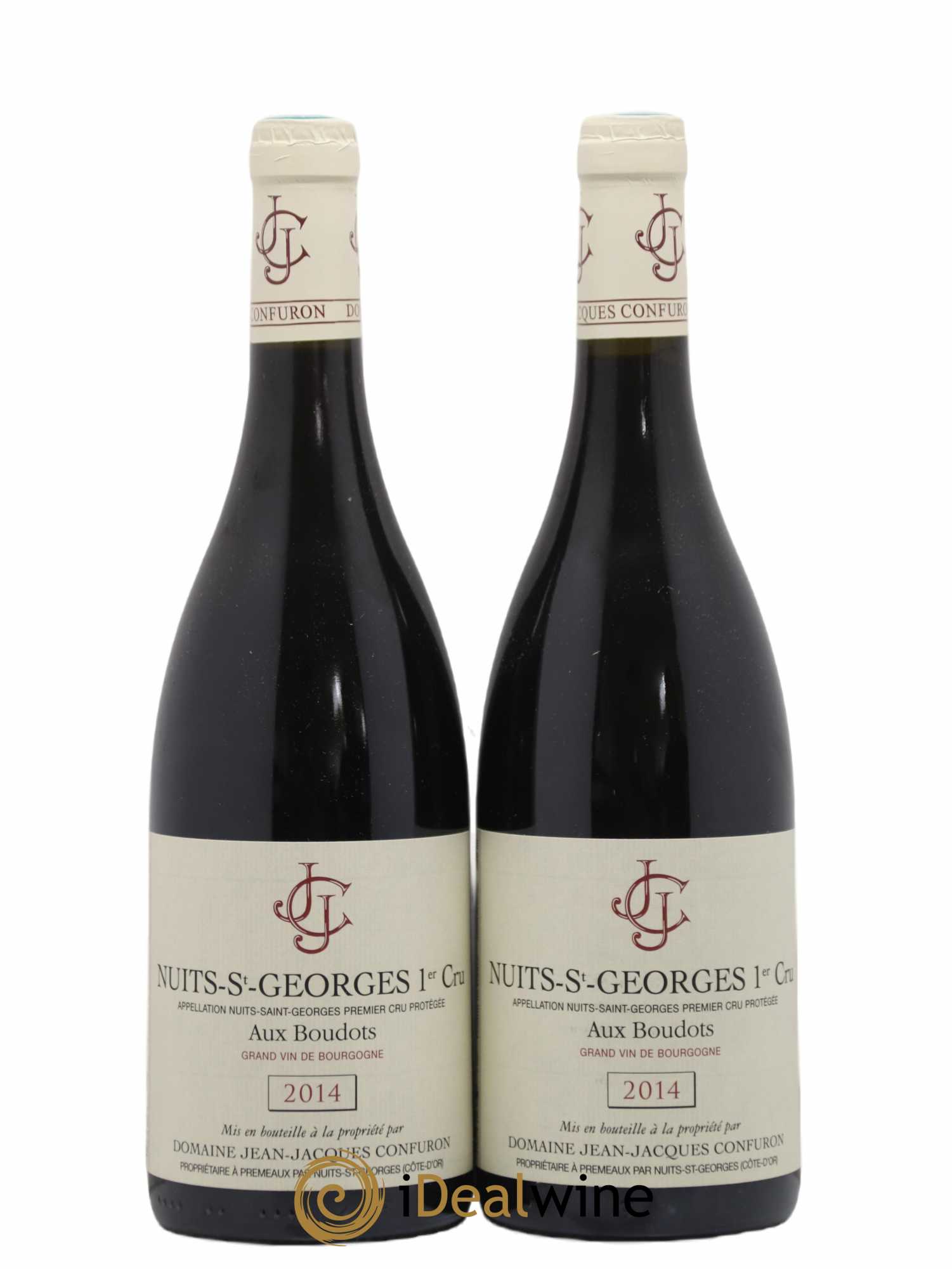 Nuits-Saint-Georges 1er Cru Aux Boudots Jean-Jacques Confuron 2014 - Lot de 2 bouteilles - 0