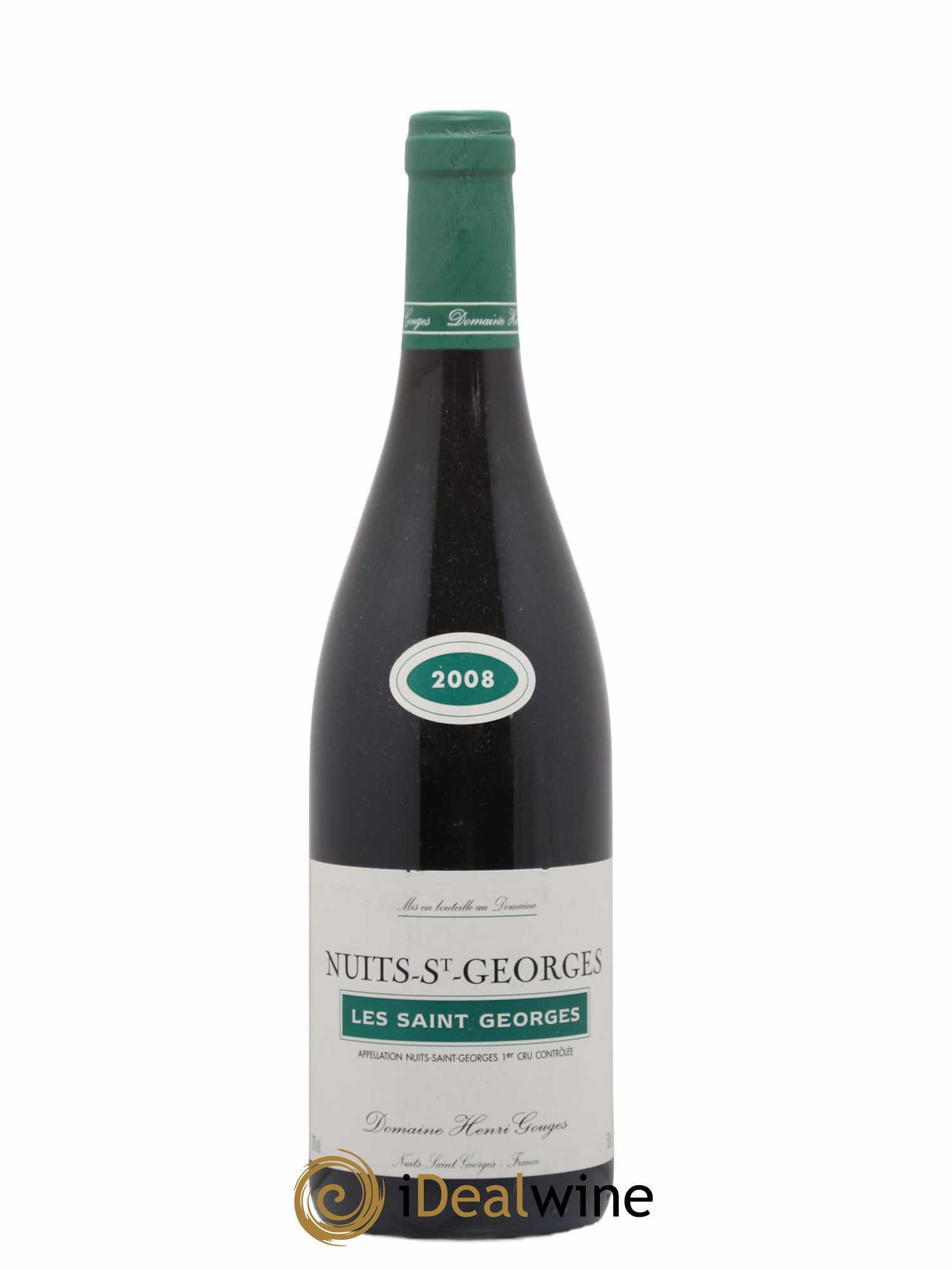 Nuits-Saint-Georges 1er Cru Les Saints Georges Henri Gouges 2008 - Posten von 1 Flasche - 0