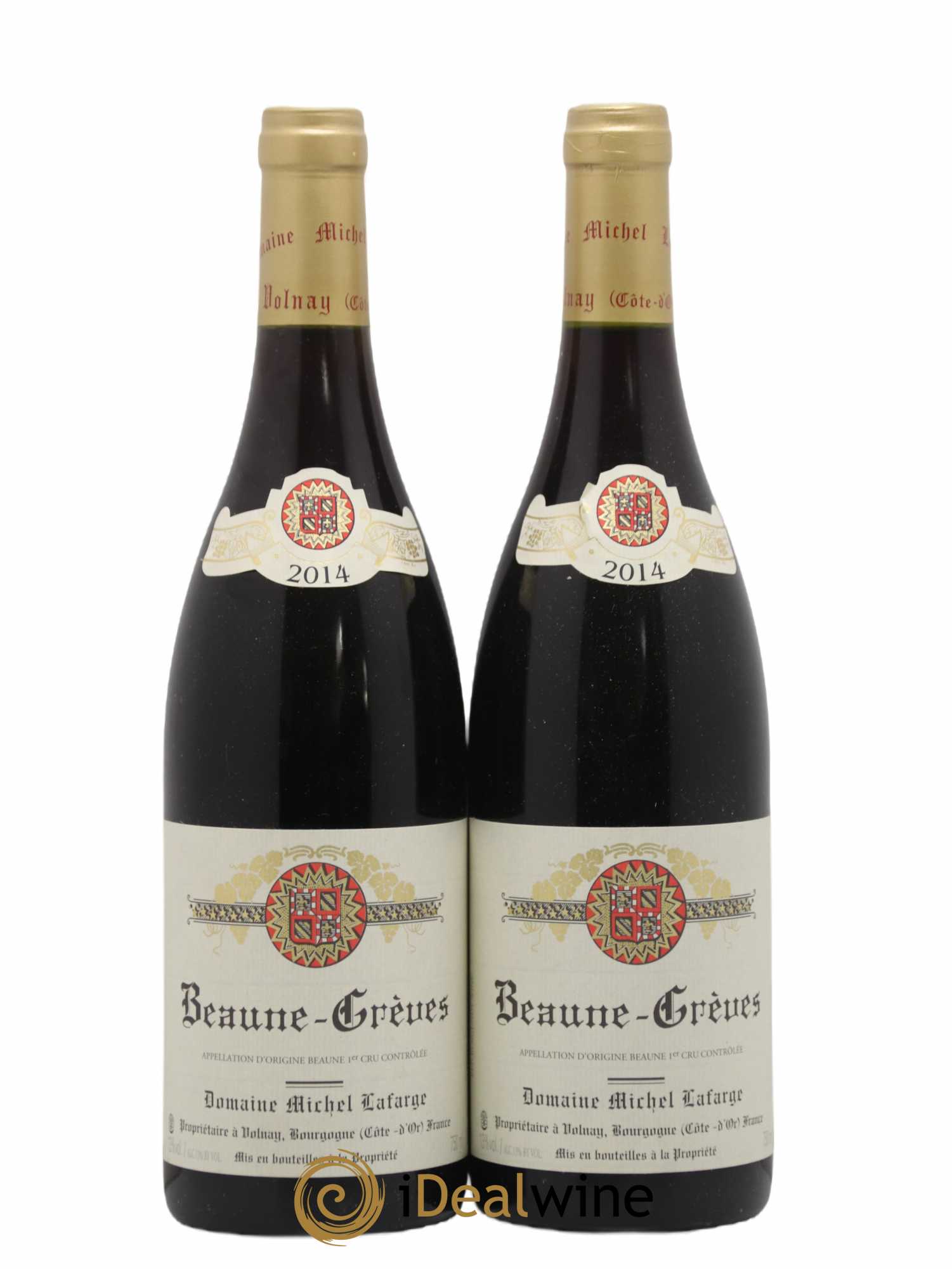 Beaune 1er Cru Grèves Lafarge (Domaine) 2014 - Lot de 2 bouteilles - 0