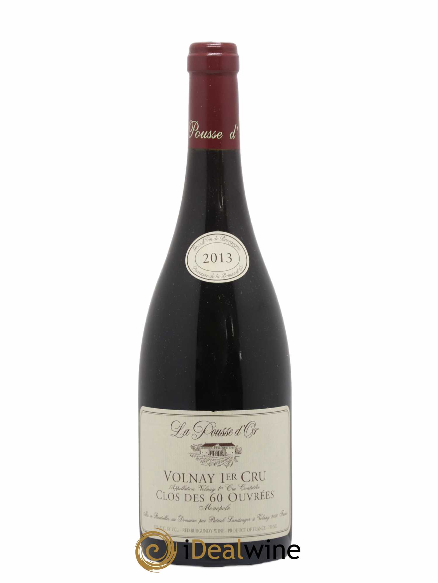 Volnay 1er Cru Clos des 60 ouvrées La Pousse d'Or (Domaine de) 2013 - Lot de 1 bouteille - 0