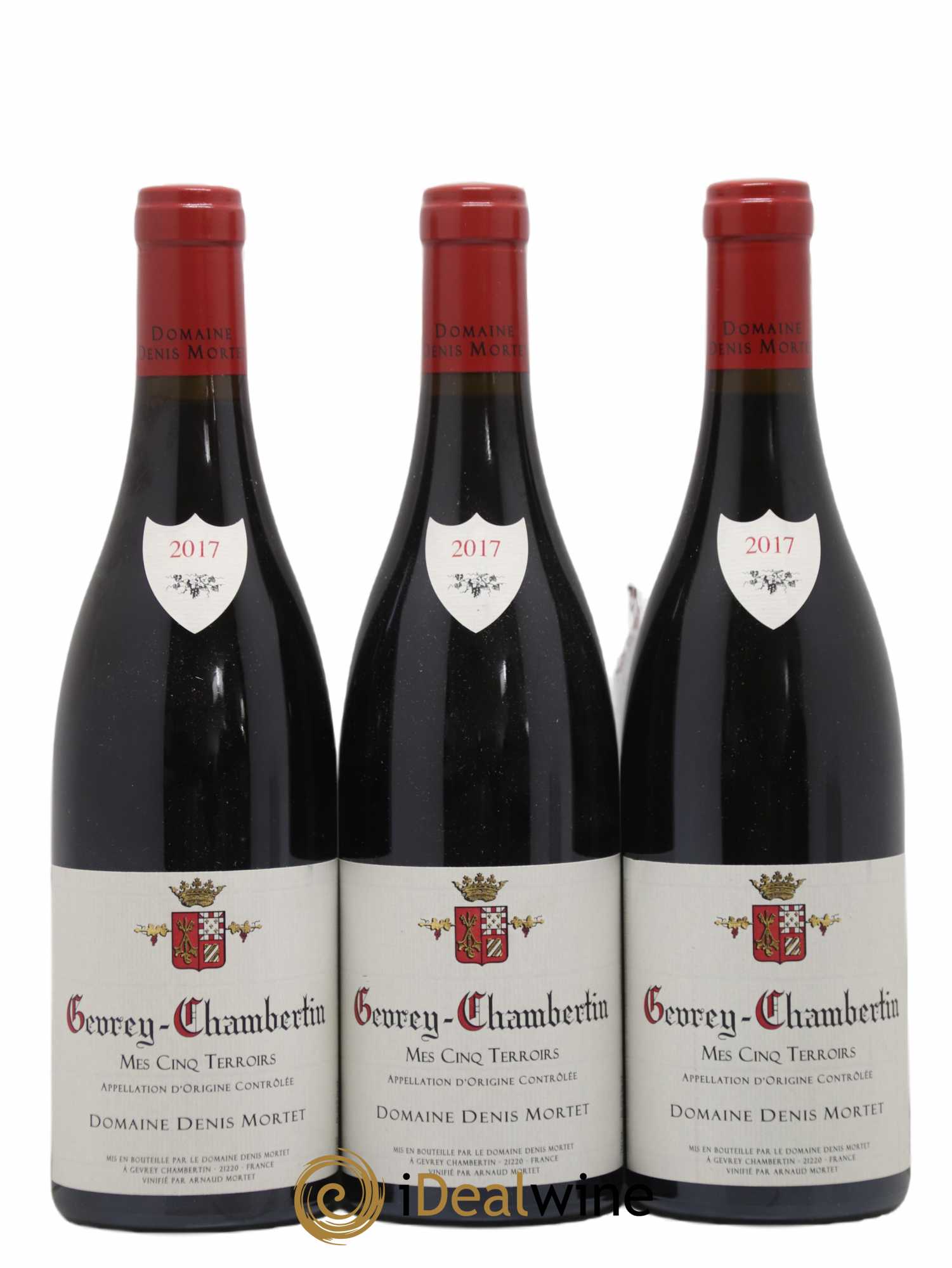 Gevrey-Chambertin Mes Cinq Terroirs Denis Mortet (Domaine) 2017 - Lot de 3 bouteilles - 0