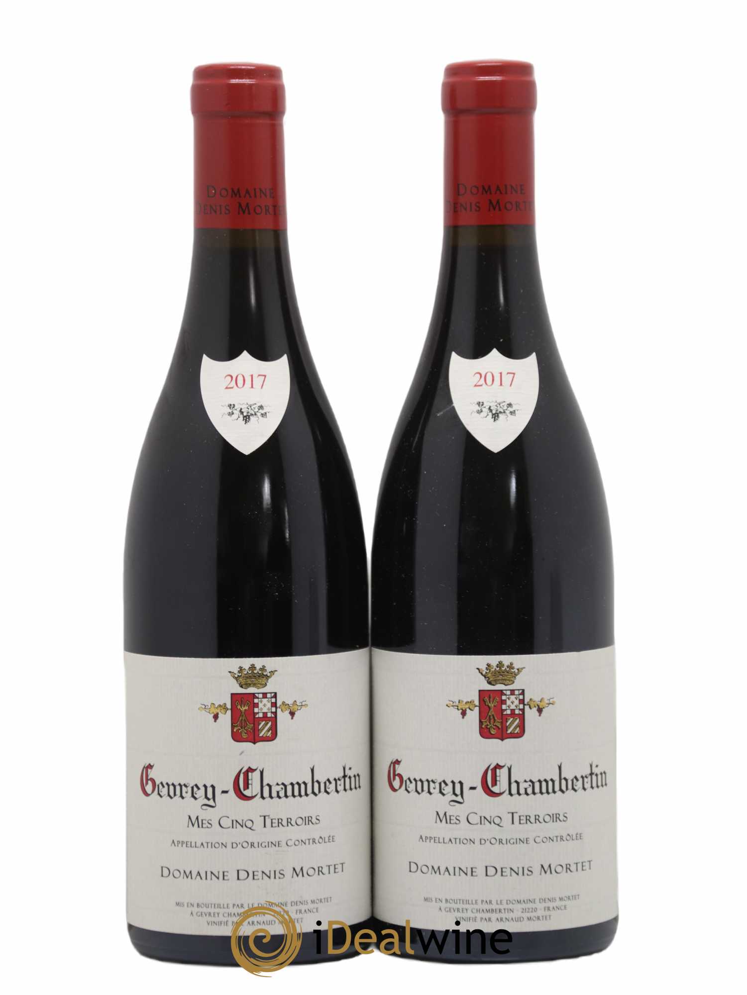 Gevrey-Chambertin Mes Cinq Terroirs Denis Mortet (Domaine) 2017 - Lot de 2 bouteilles - 0