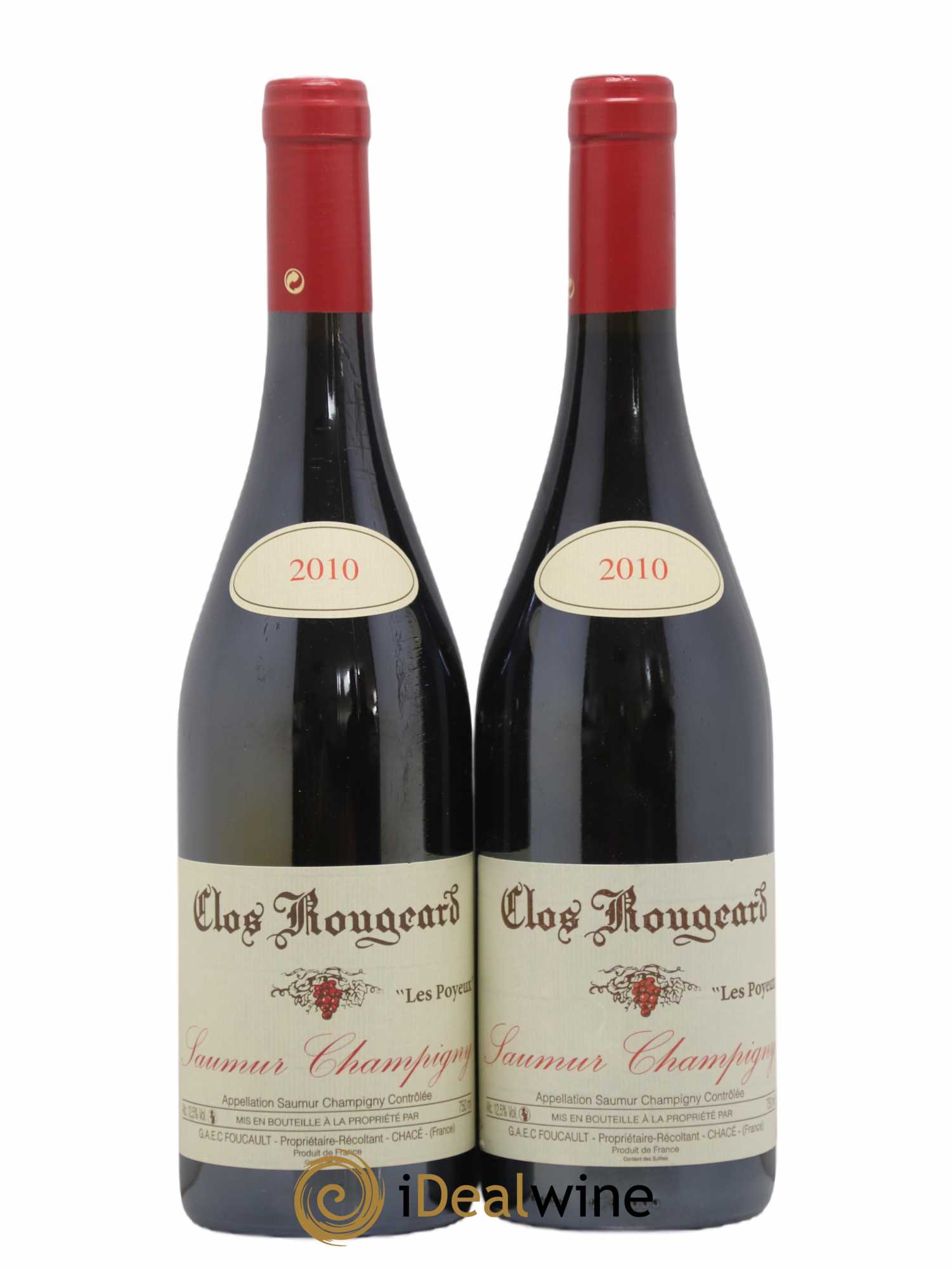 Saumur-Champigny Les Poyeux Clos Rougeard 2010 - Lot de 2 bouteilles - 0