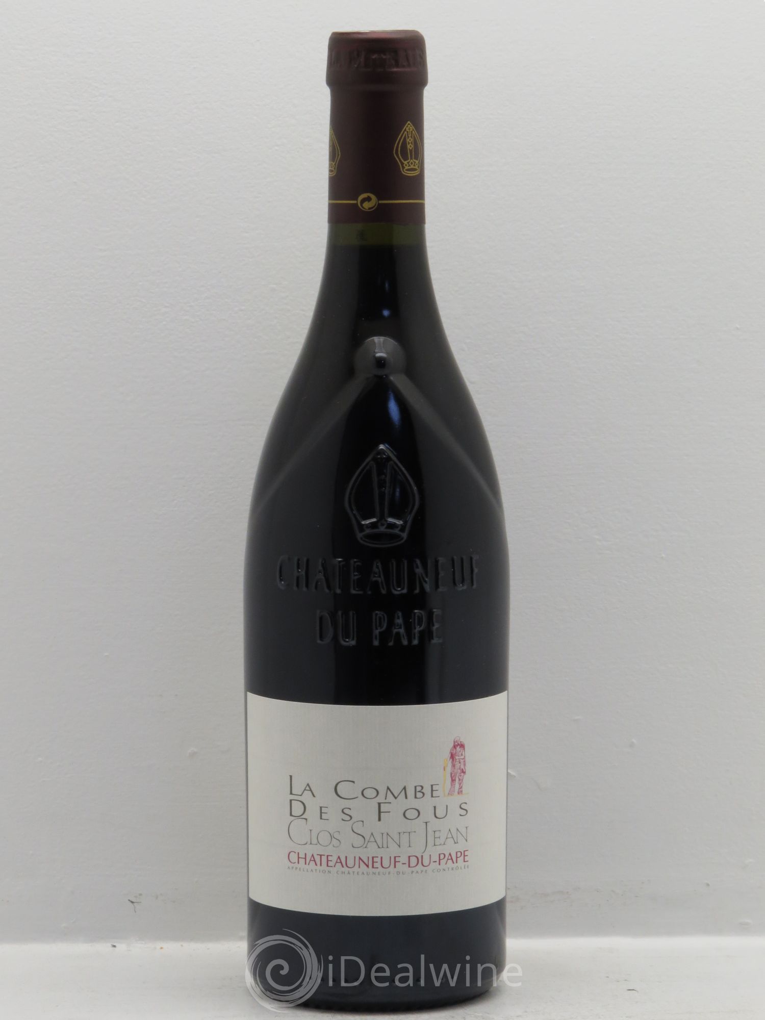 Châteauneuf-du-Pape Clos Saint-Jean La Combe des Fous Pascal et Vincent Maurel (sans prix de réserve) 2010 - Lot de 1 bouteille - 0