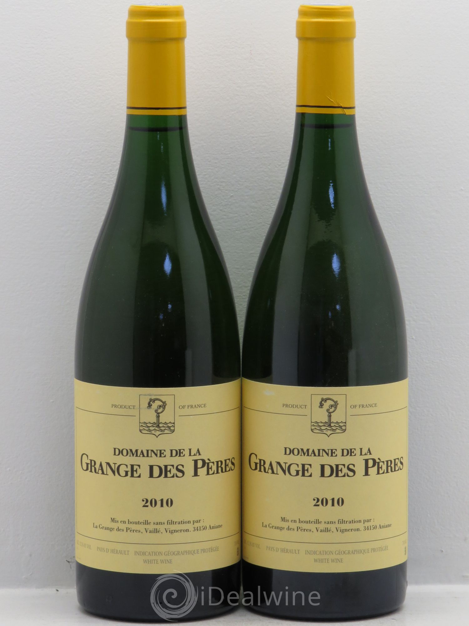 Pays d'Hérault Grange des Pères Laurent Vaillé 2010 - Lot de 2 bouteilles - 0