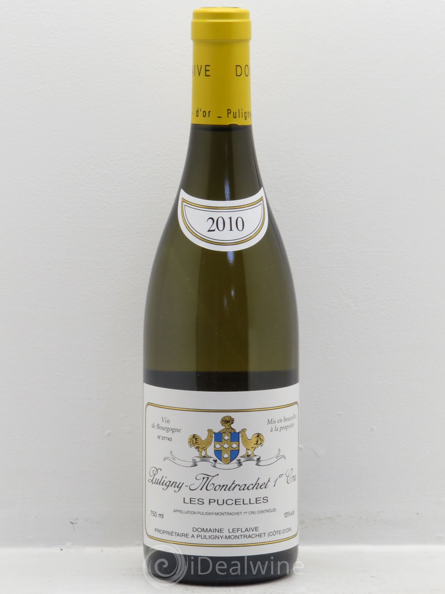 Puligny-Montrachet 1er Cru Les Pucelles Leflaive (Domaine) 2010 - Lot de 1 bouteille - 0