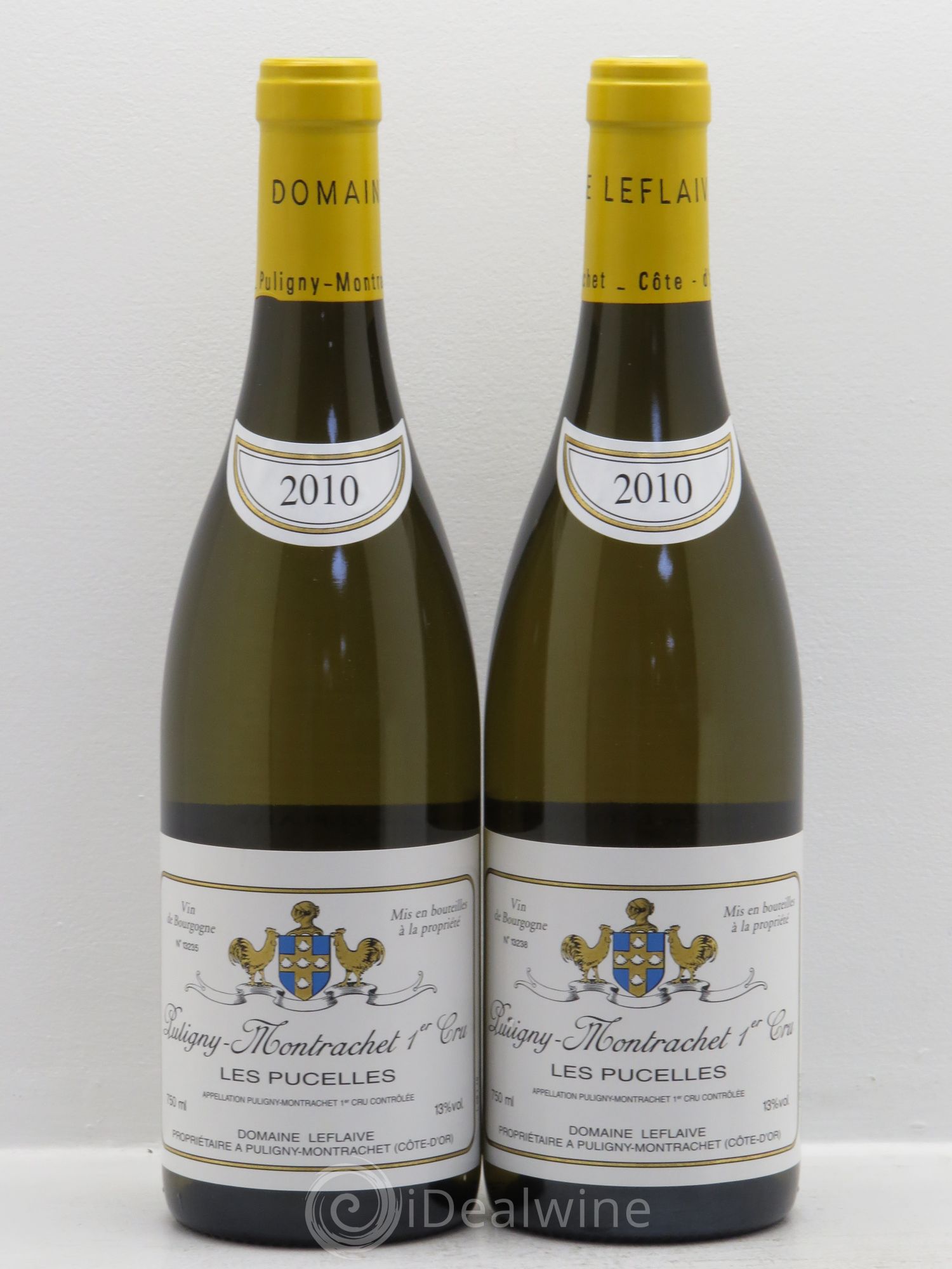 Puligny-Montrachet 1er Cru Les Pucelles Leflaive (Domaine) 2010 - Lot de 2 bouteilles - 0