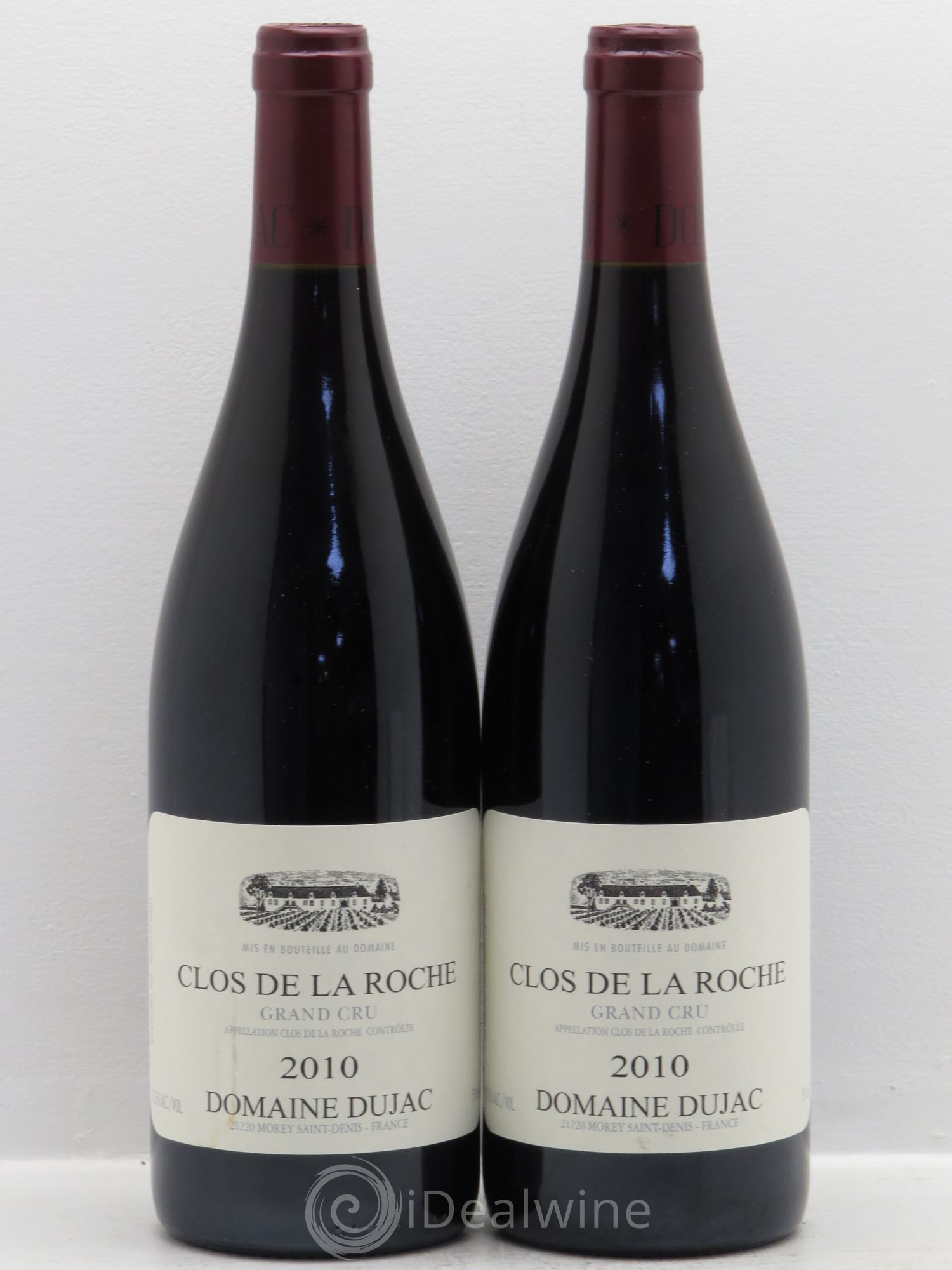 Clos de la Roche Grand Cru Dujac (Domaine) 2010 - Lot de 2 bouteilles - 0