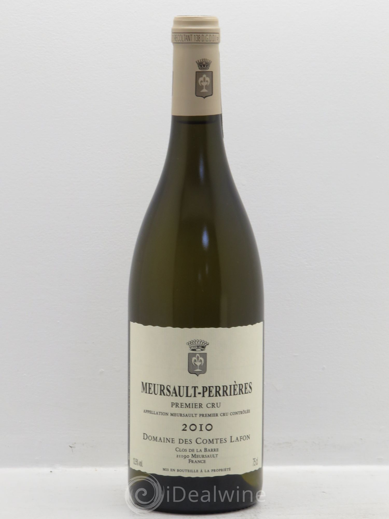 Meursault 1er Cru Perrières Comtes Lafon (Domaine des) 2010 - Lot de 1 bouteille - 0