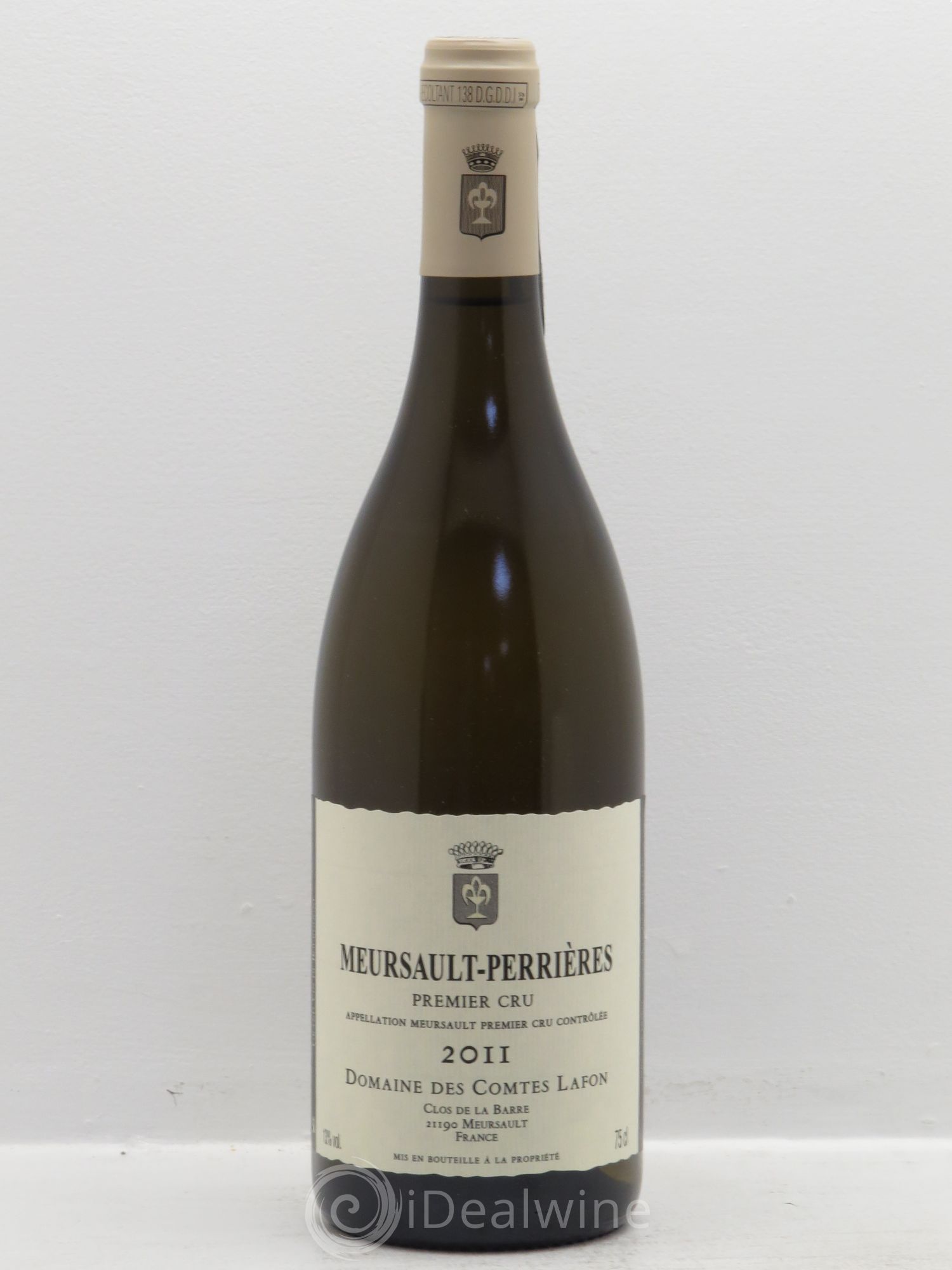 Meursault 1er Cru Perrières Comtes Lafon (Domaine des) 2011 - Lot de 1 bouteille - 0
