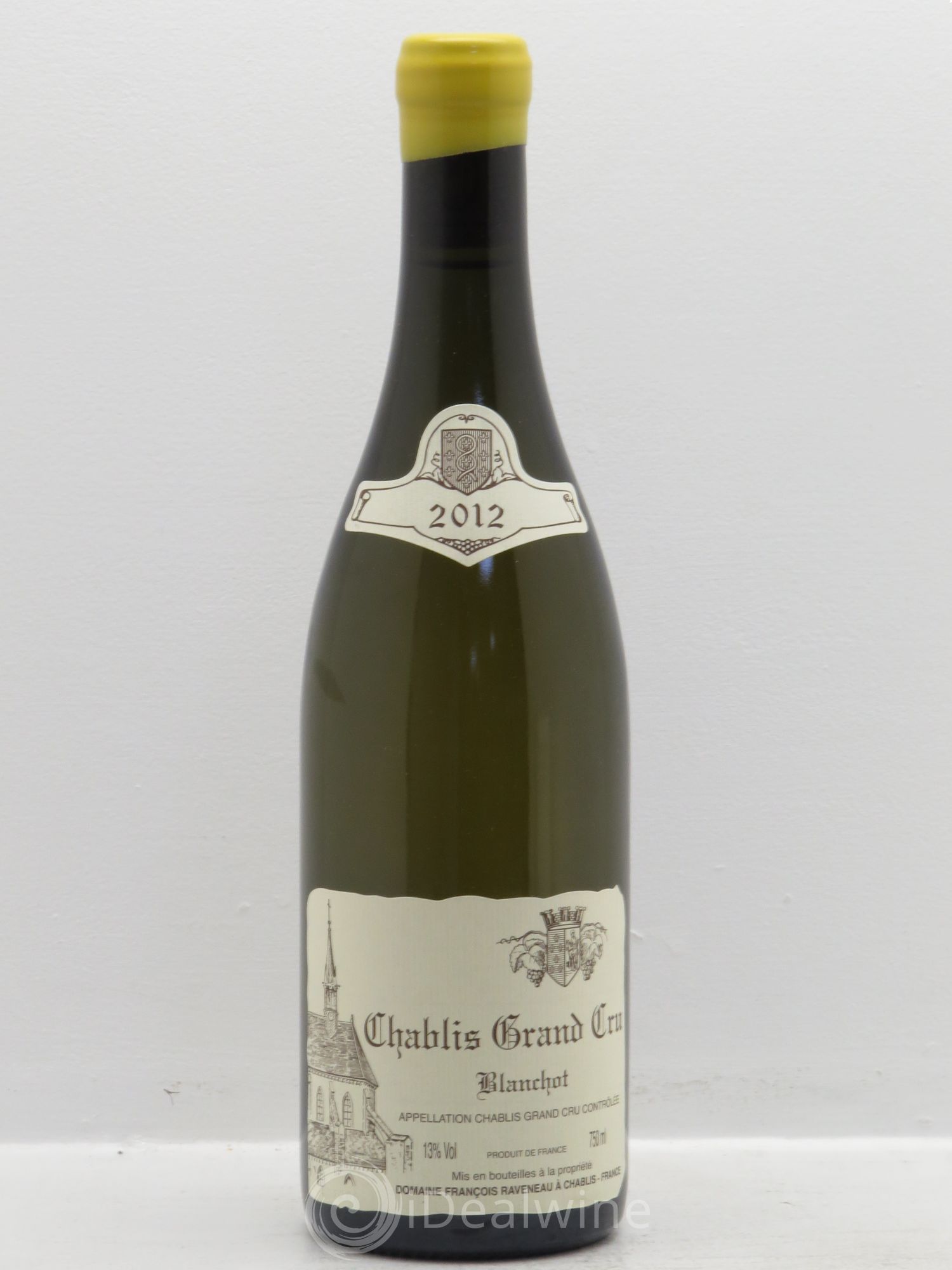 Chablis Grand Cru Blanchot Raveneau (Domaine) 2012 - Lot de 1 bouteille - 0