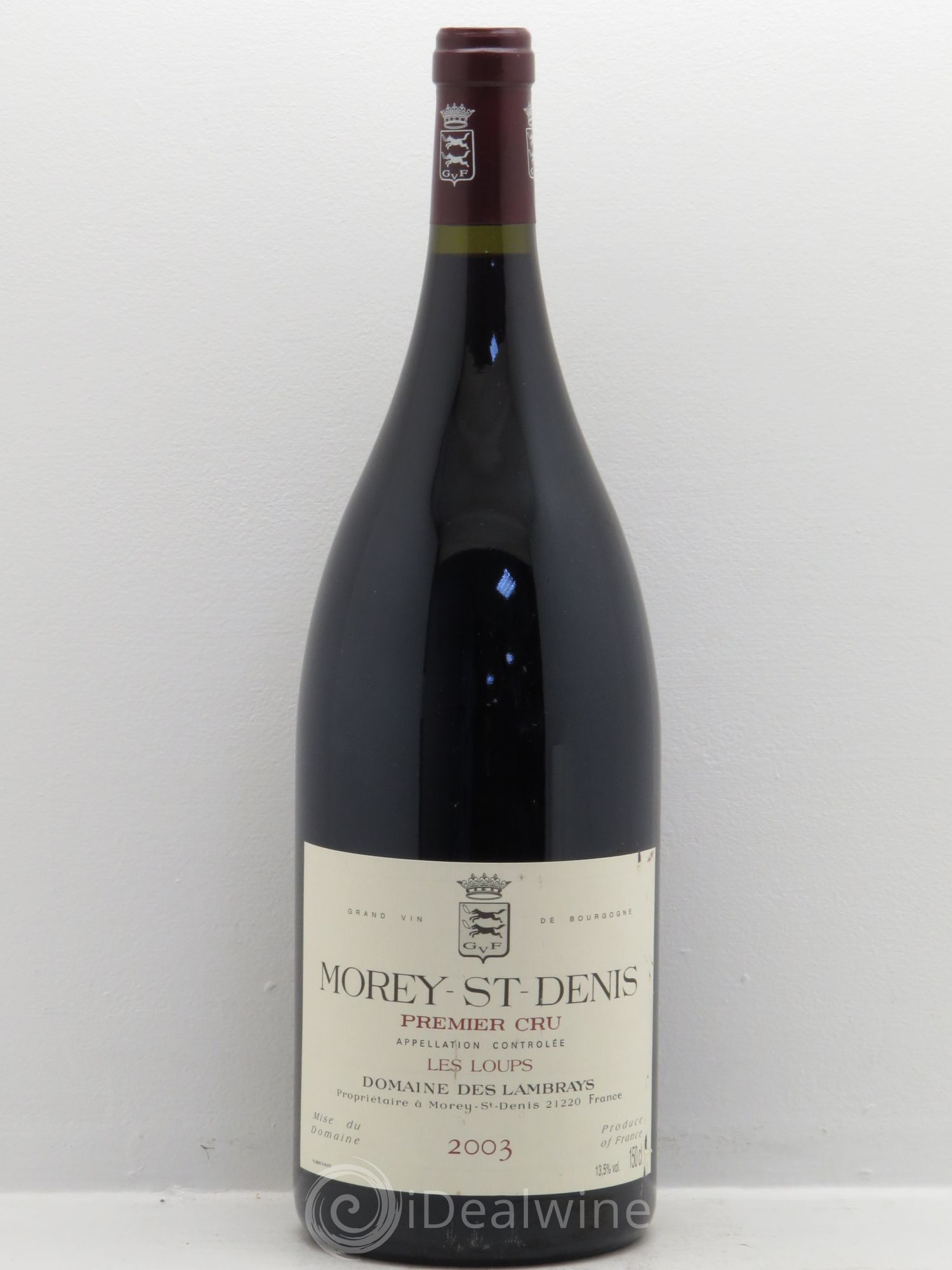 Morey-Saint-Denis 1er Cru Les Loups Domaine des Lambrays 2003 - Lot de 1 magnum - 0