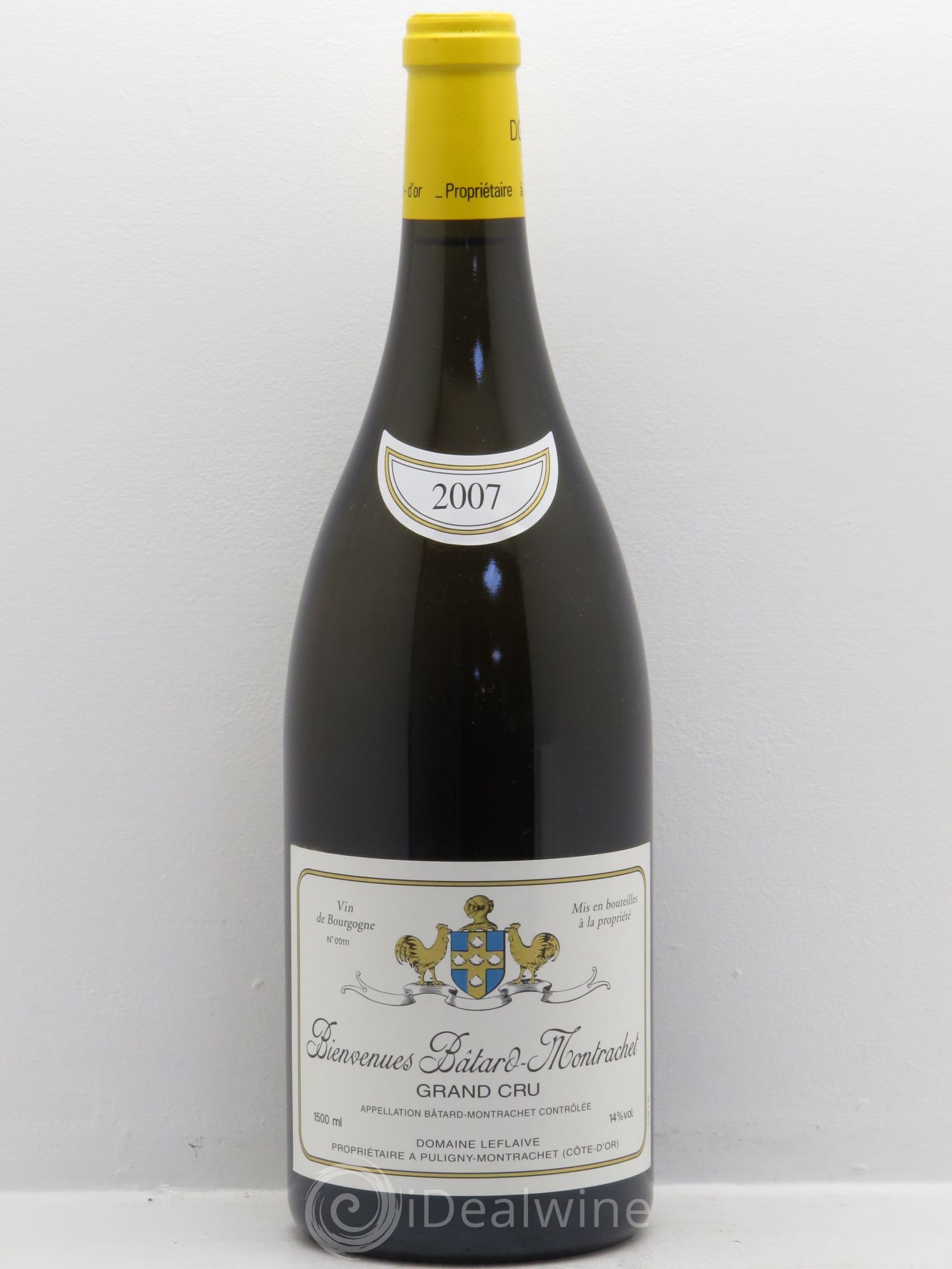 Bienvenues-Bâtard-Montrachet Grand Cru Leflaive (Domaine) 2007 - Lot de 1 magnum - 0