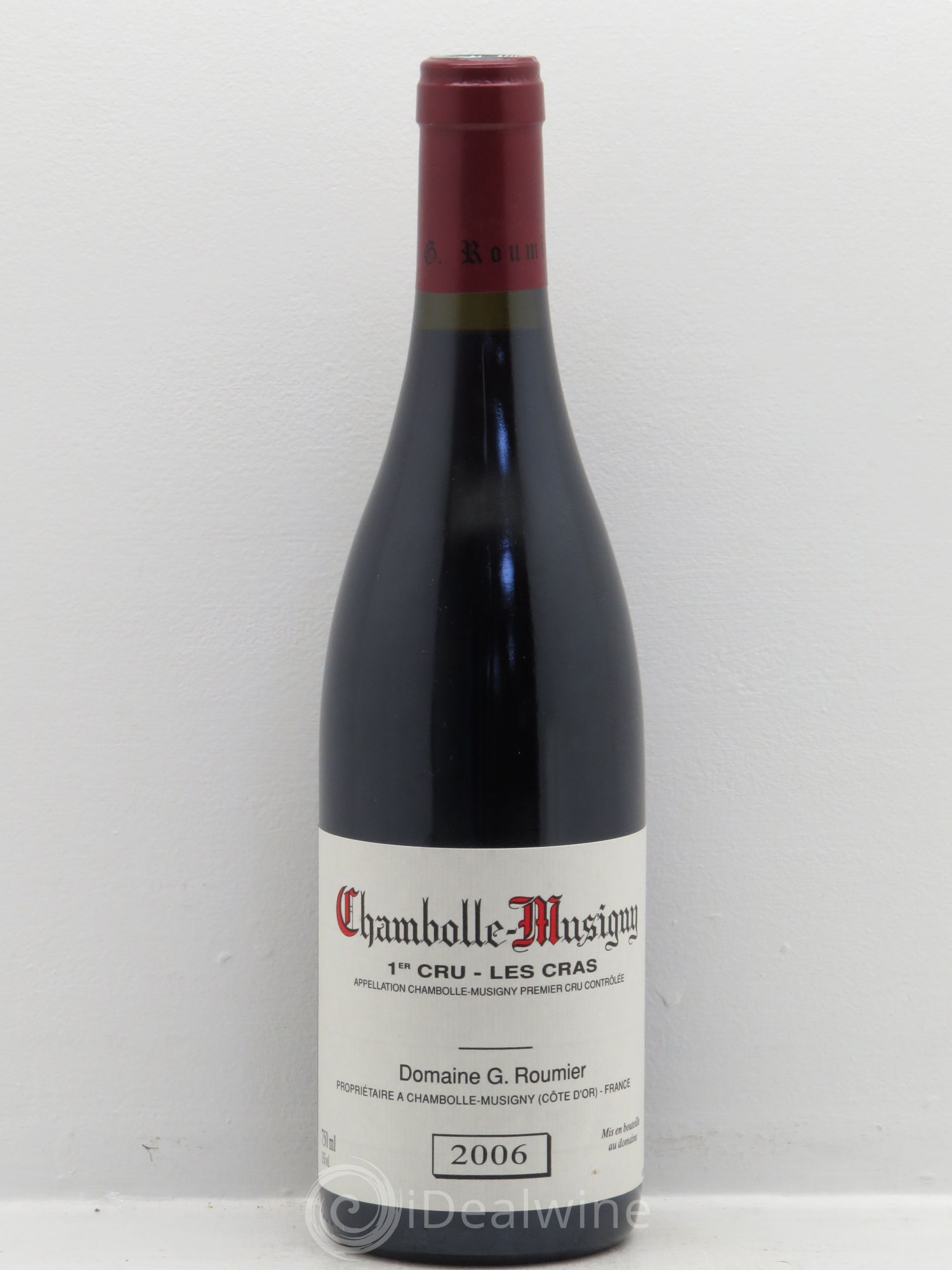 Chambolle-Musigny 1er Cru Les Cras Georges Roumier (Domaine) 2006 - Lot de 1 bouteille - 0
