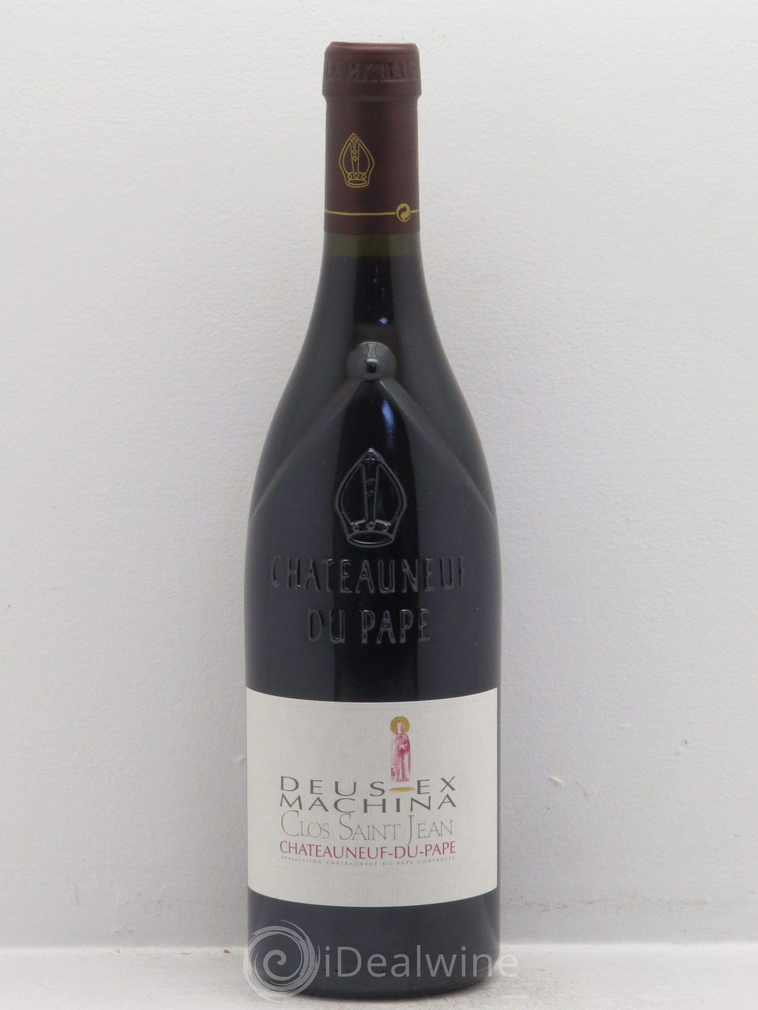 Châteauneuf-du-Pape Clos Saint-Jean Deus Ex Machina Pascal et Vincent Maurel (sans prix de réserve) 2010 - Lot de 1 bouteille - 0