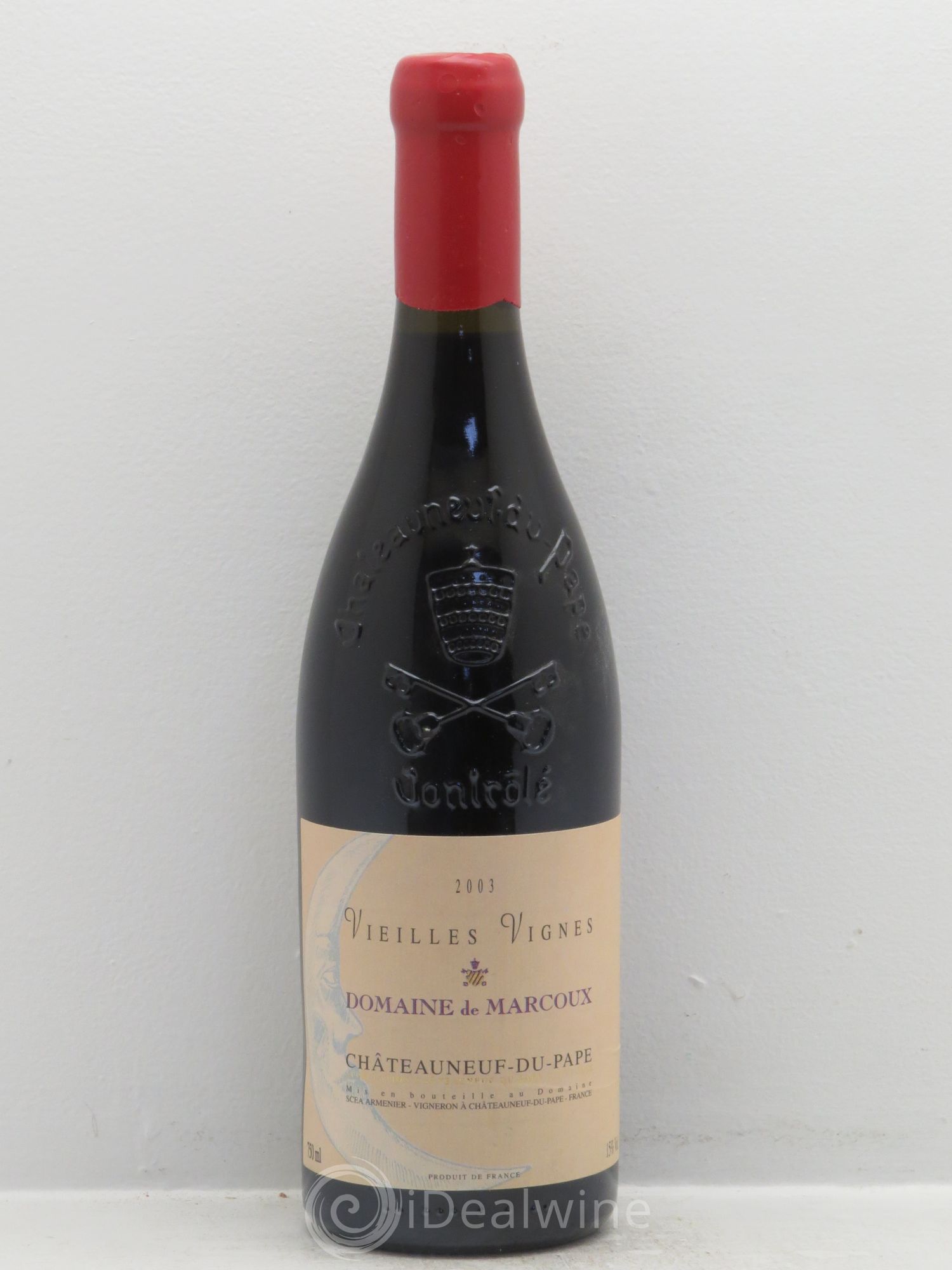 Châteauneuf-du-Pape Vieilles Vignes Marcoux (Domaine de) (sans prix de réserve) 2003 - Lot de 1 bouteille - 0