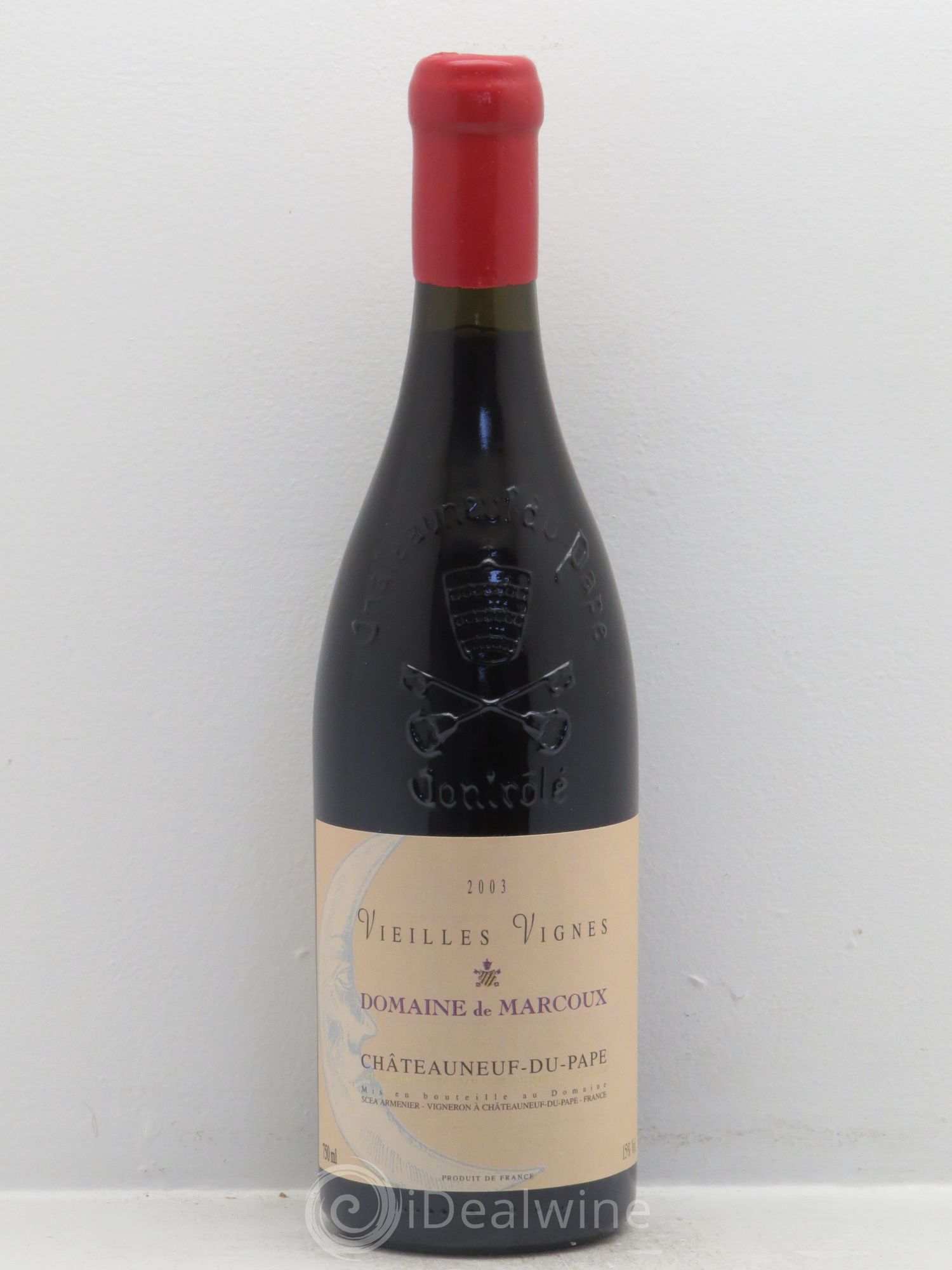 Châteauneuf-du-Pape Vieilles Vignes Marcoux (Domaine de) (sans prix de réserve) 2003 - Lot de 1 bouteille - 0
