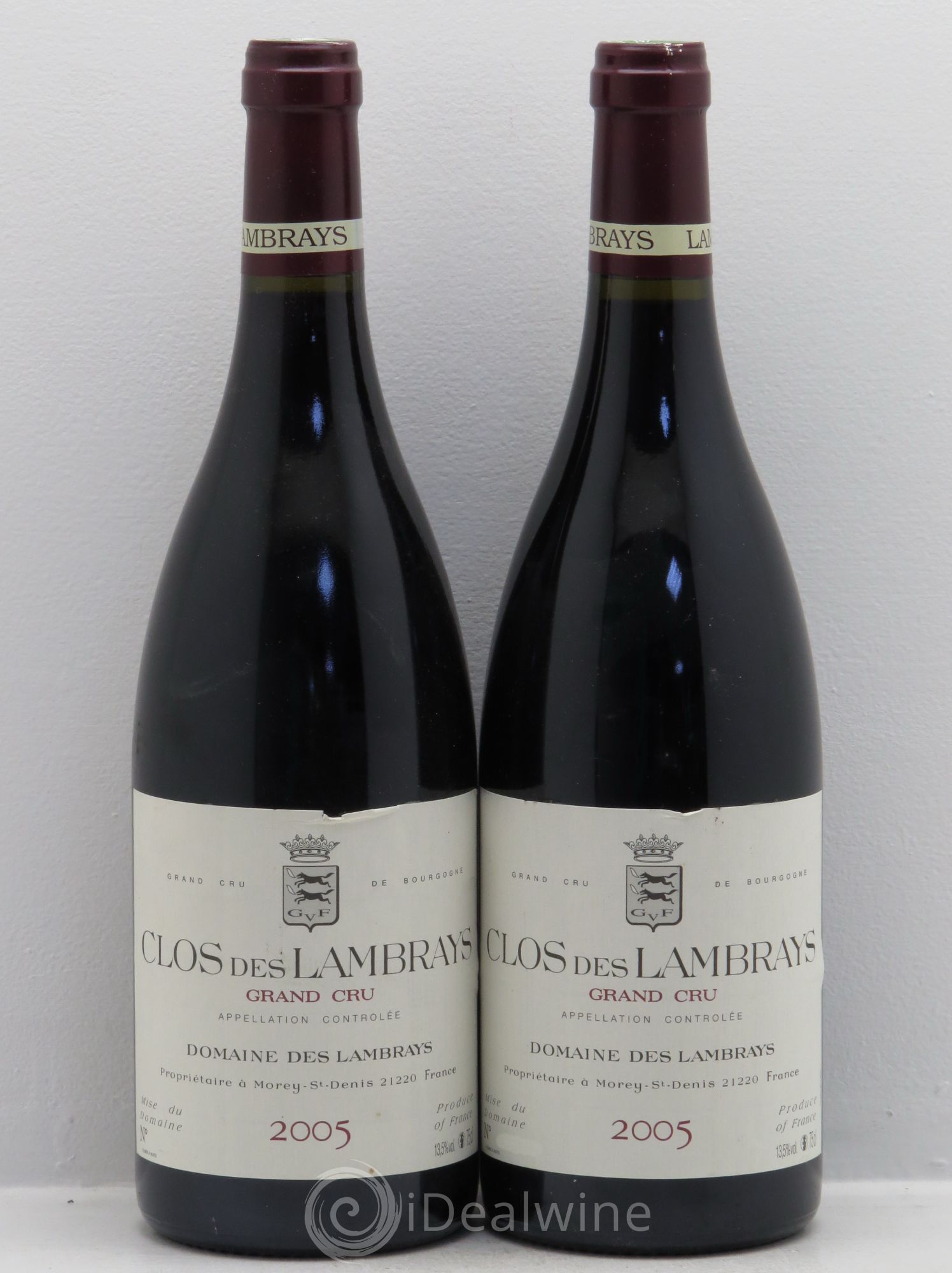 Clos des Lambrays Grand Cru Domaine des Lambrays 2005 - Lot de 2 bouteilles - 0