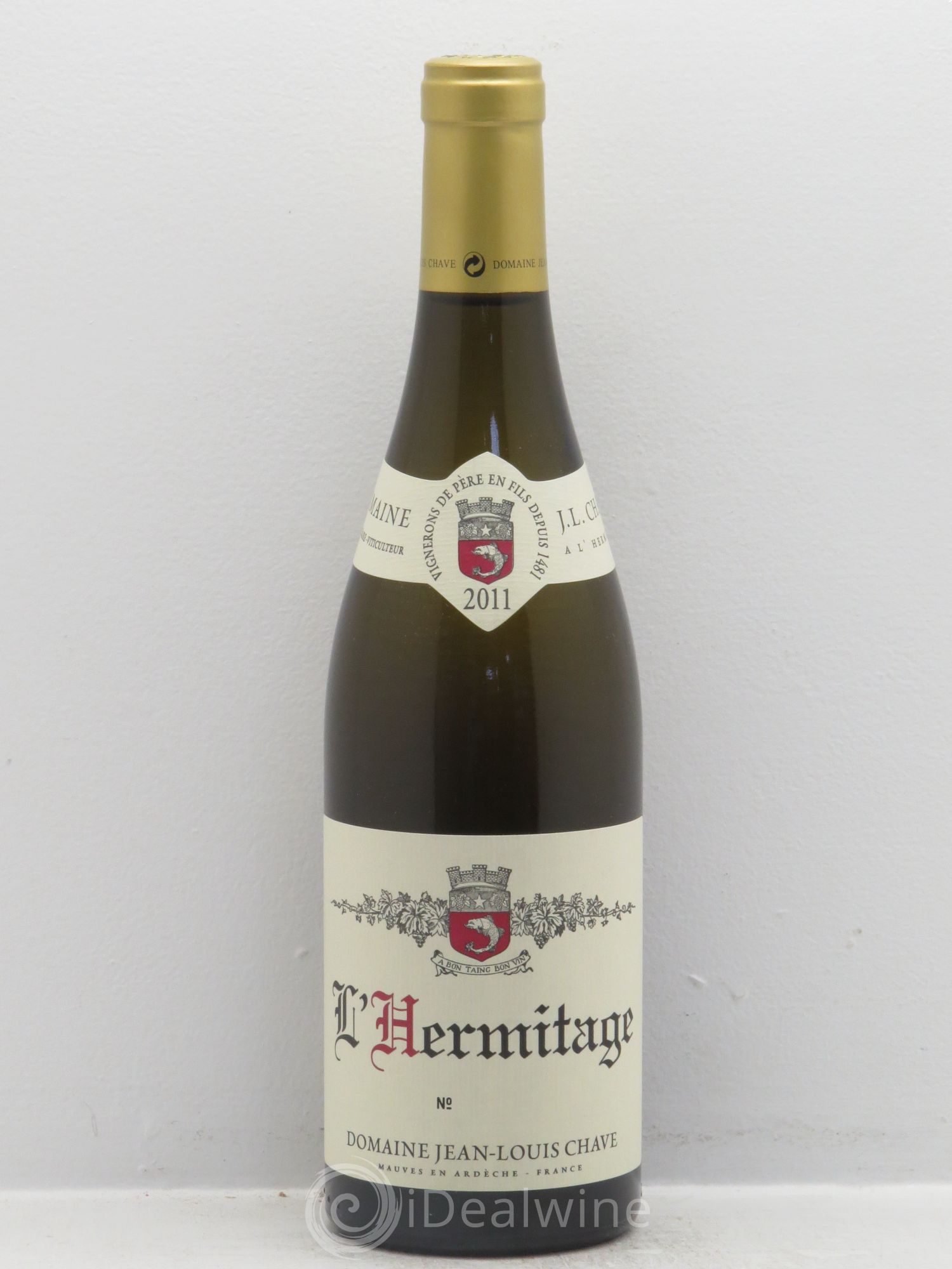 Hermitage Jean-Louis Chave (sans prix de réserve) 2011 - Lot de 1 bouteille - 0