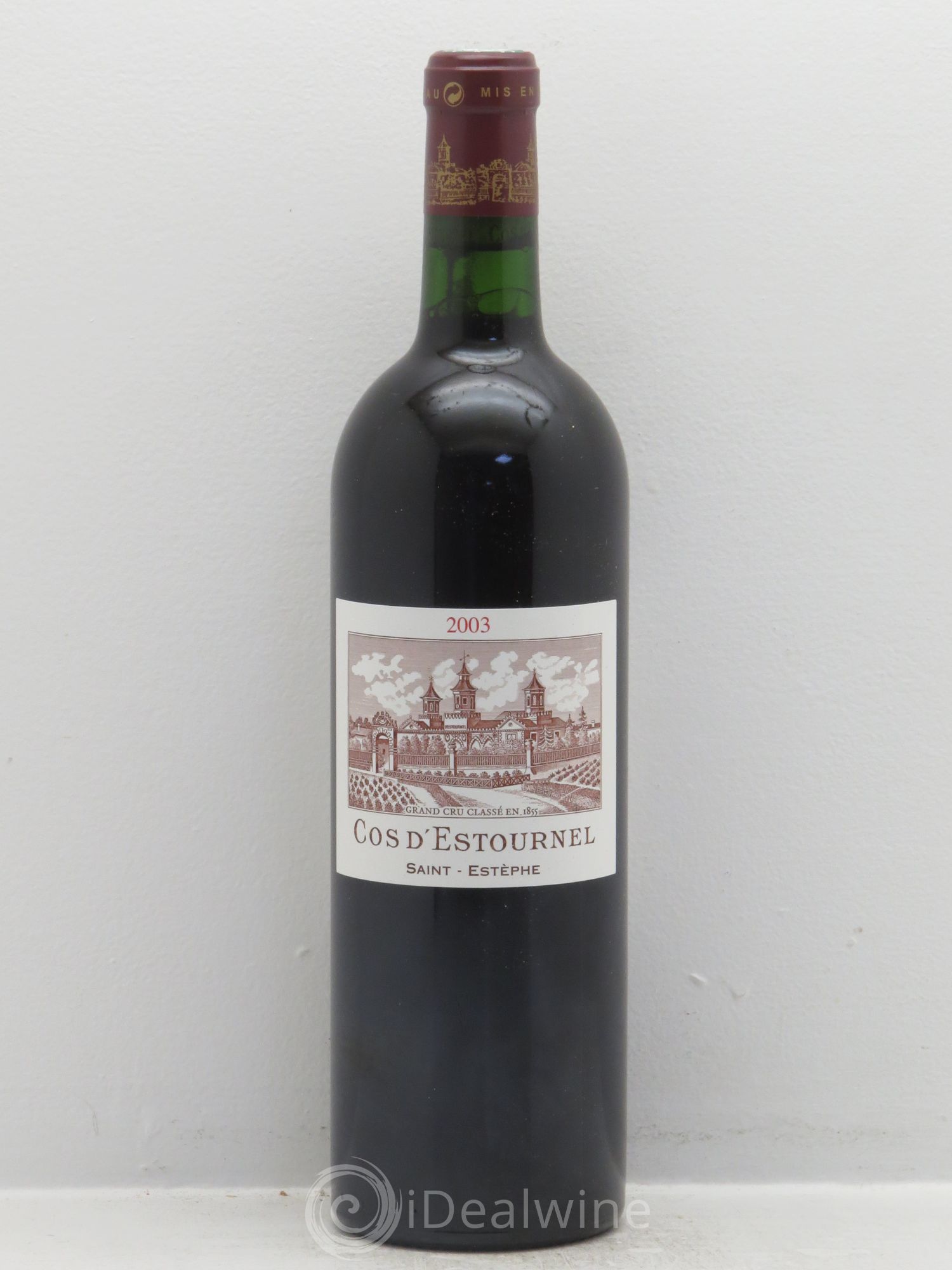Cos d'Estournel 2ème Grand Cru Classé (sans prix de réserve) 2003 - Lot de 1 bouteille - 0