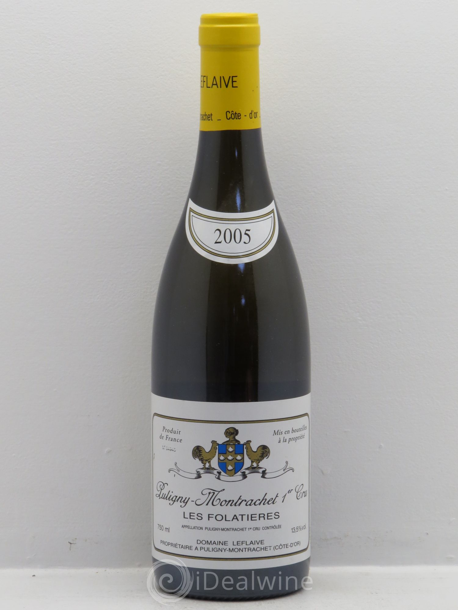 Puligny-Montrachet 1er Cru Les Folatières Leflaive (Domaine) 2005 - Lot de 1 bouteille - 0