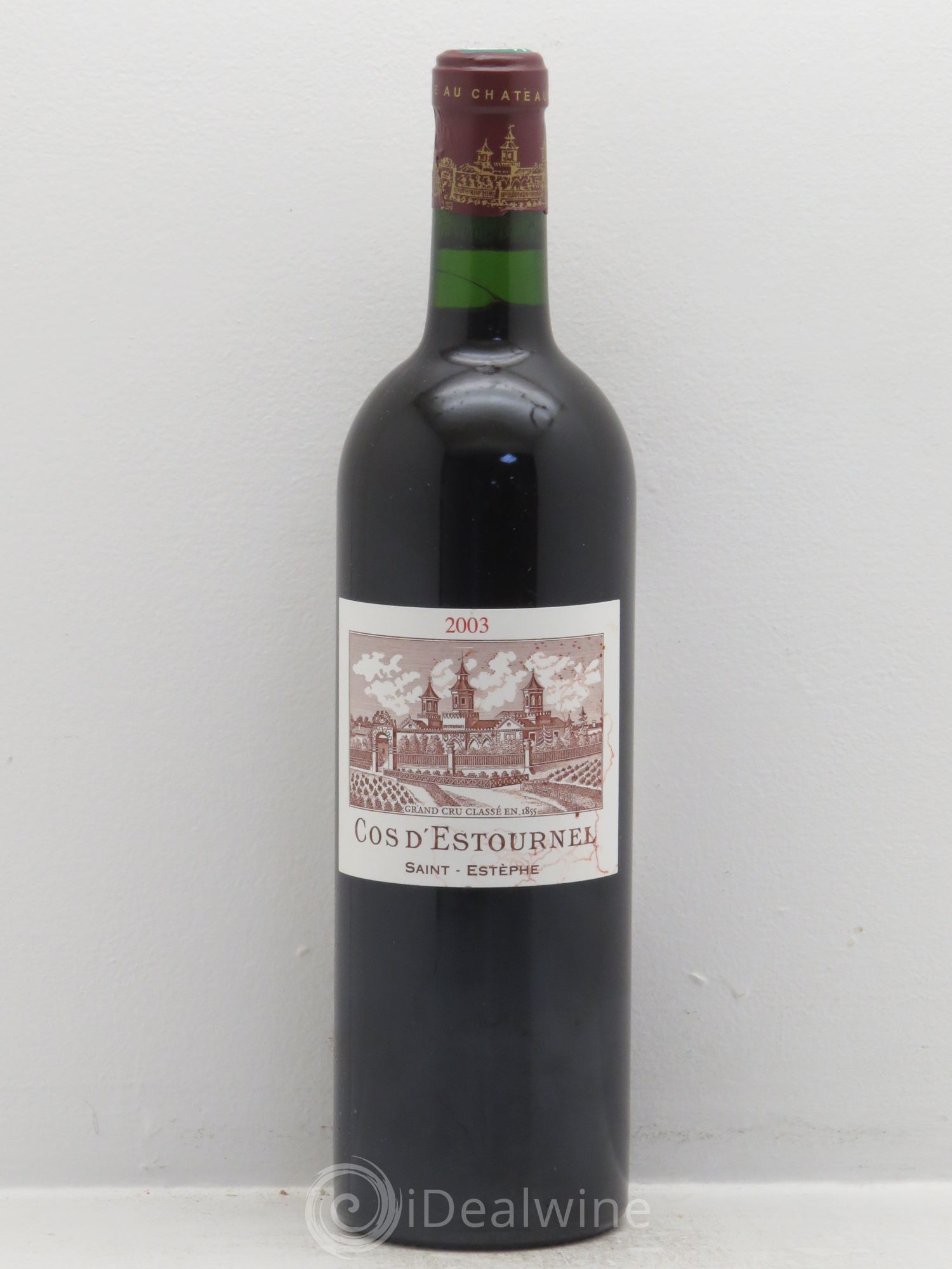 Cos d'Estournel 2ème Grand Cru Classé (sans prix de réserve) 2003 - Lot de 1 bouteille - 0